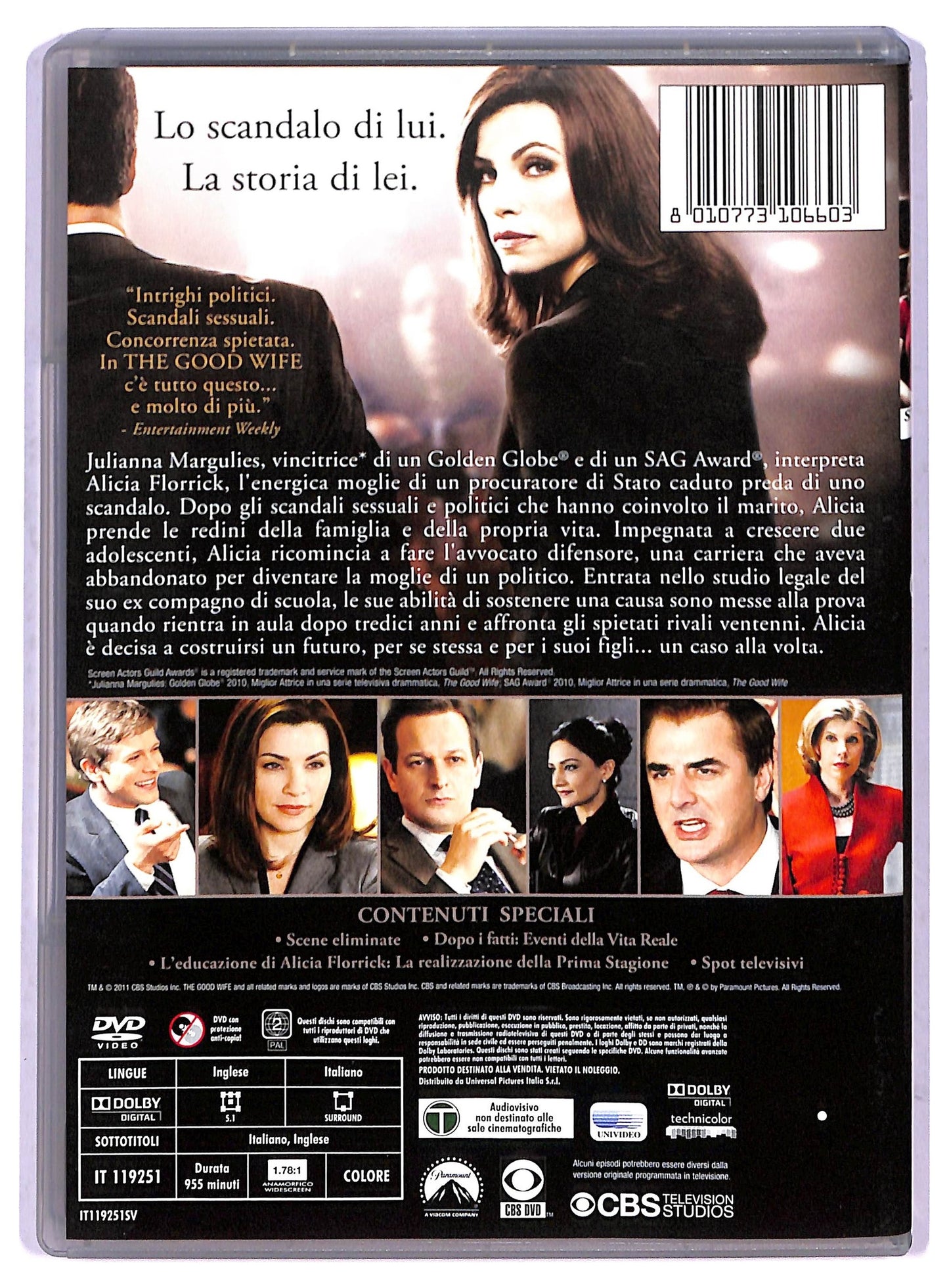 EBOND The good wife - Stagione 01 (6 DVD) DVD D799439