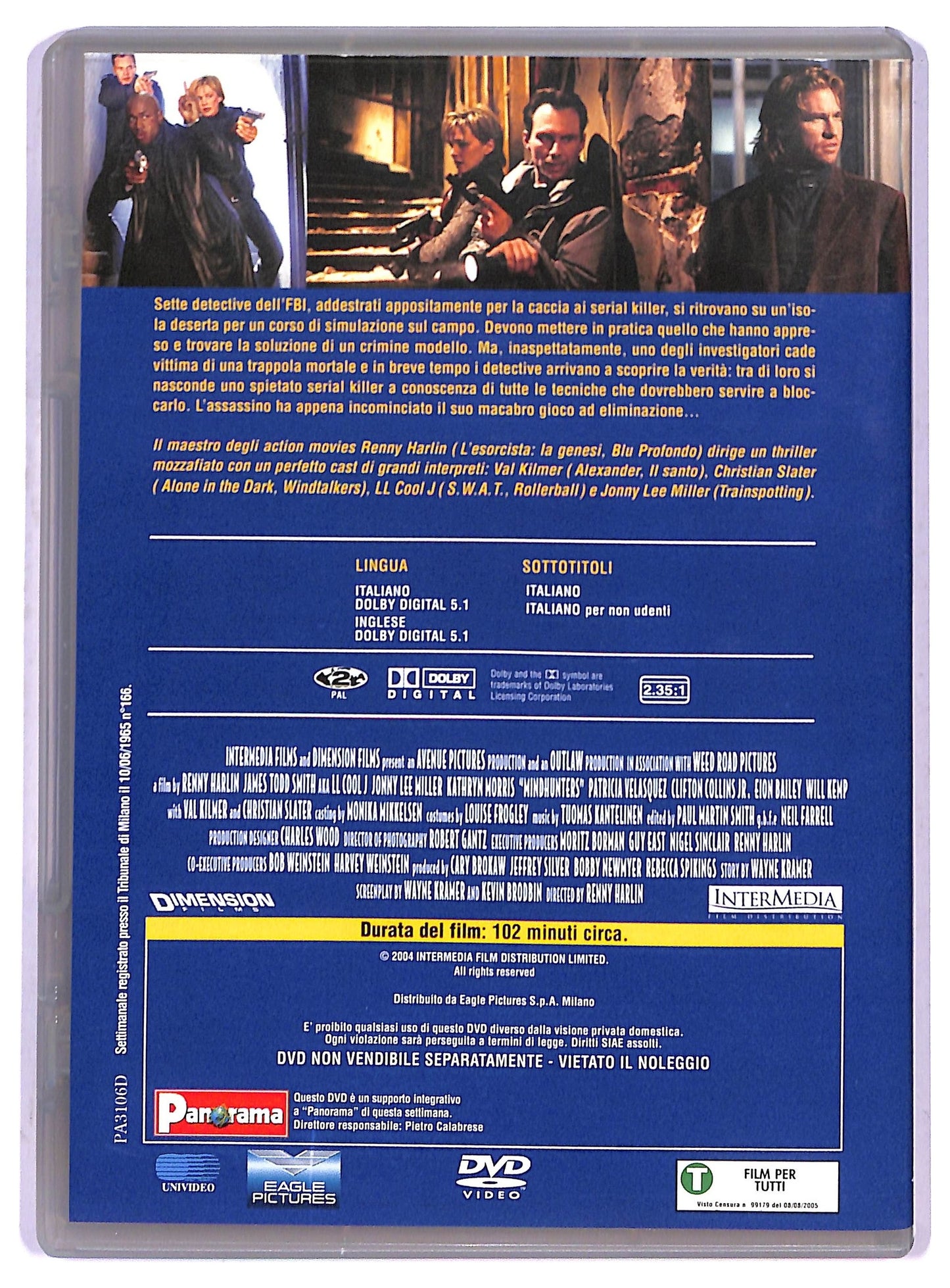 EBOND Nella Mente Del Serial Killer DVD Editoriale D799524