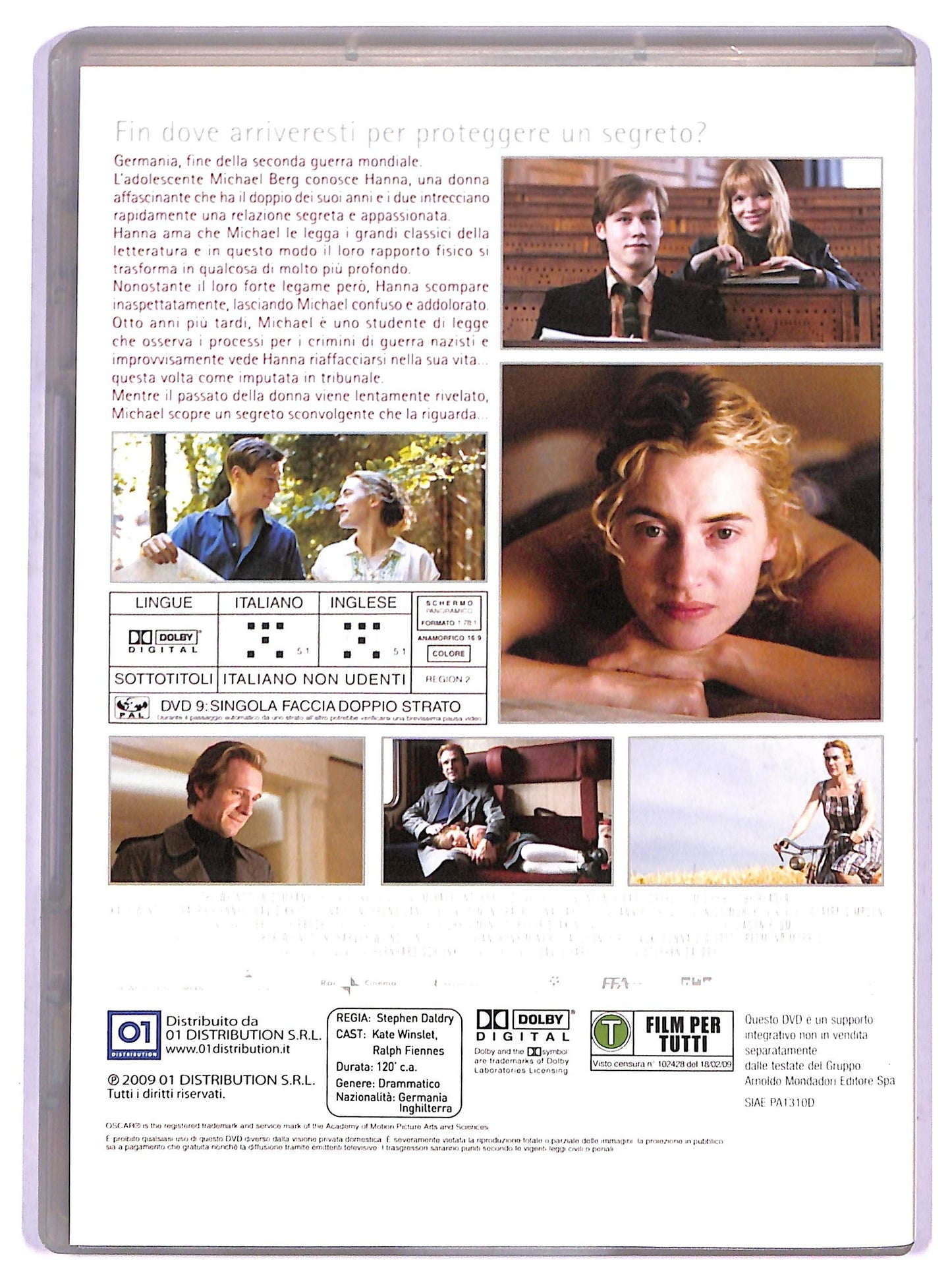 EBOND The Reader - A voce alta EDITORIALE DVD D799528