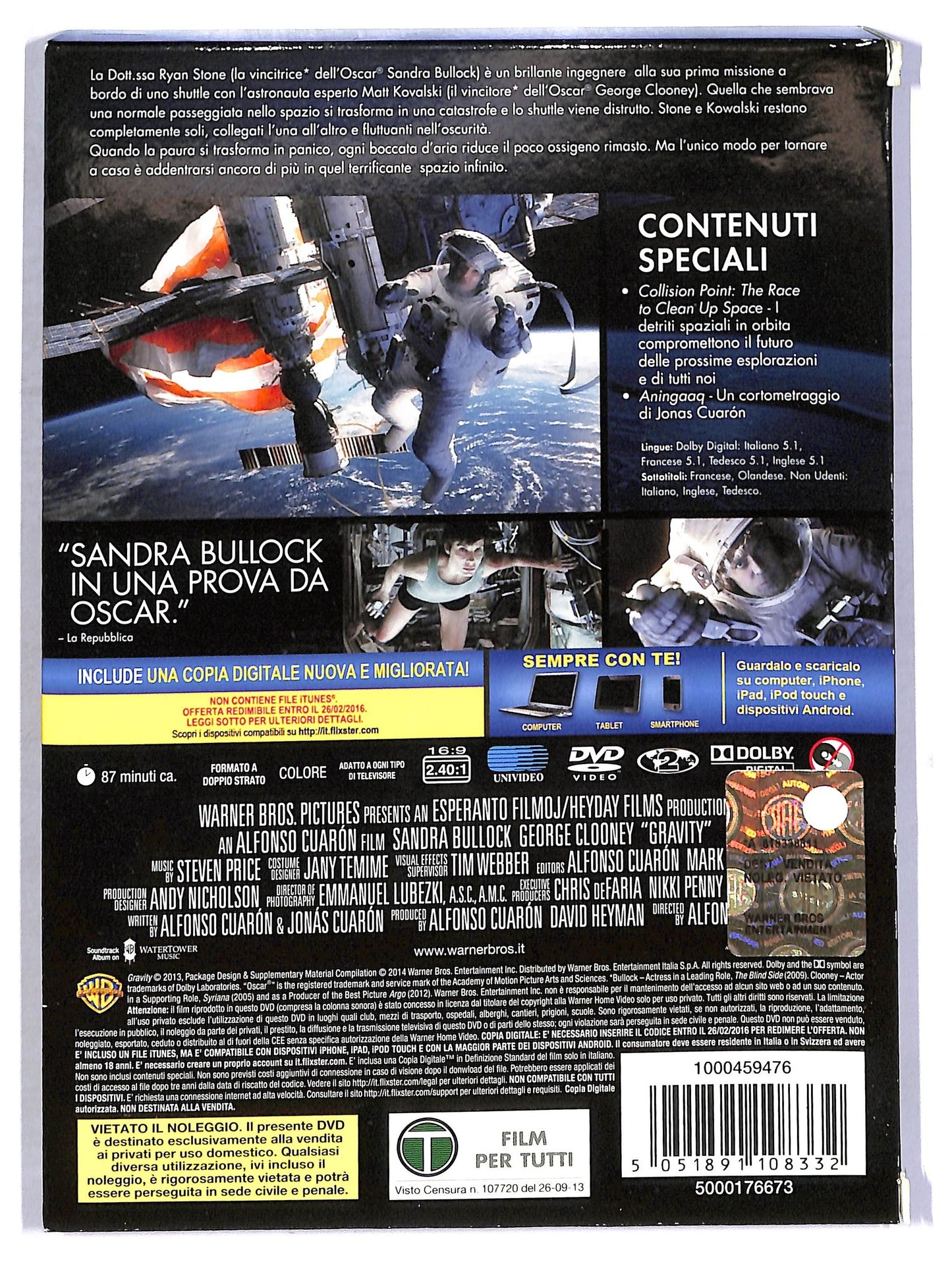 EBOND Gravity slipcase DVD SLIM D799638