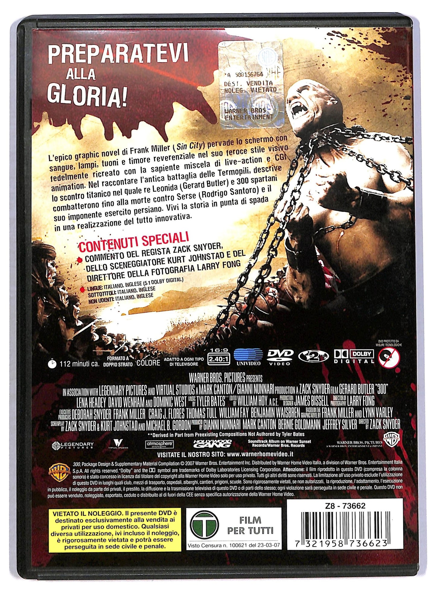 EBOND 300 Edizione disco singolo DVD D799641
