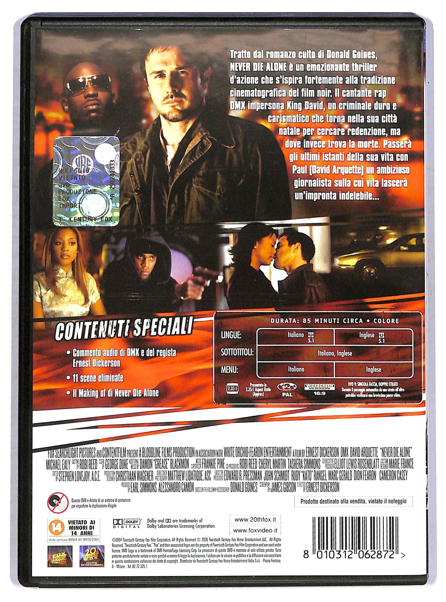 EBOND Never die alone DVD D799661