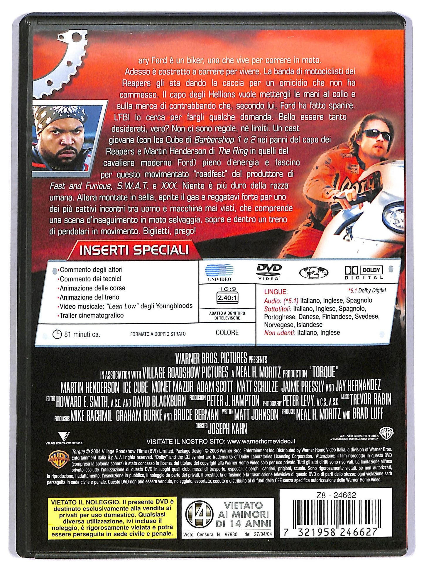EBOND Torque - Circuiti di fuoco DVD D799703