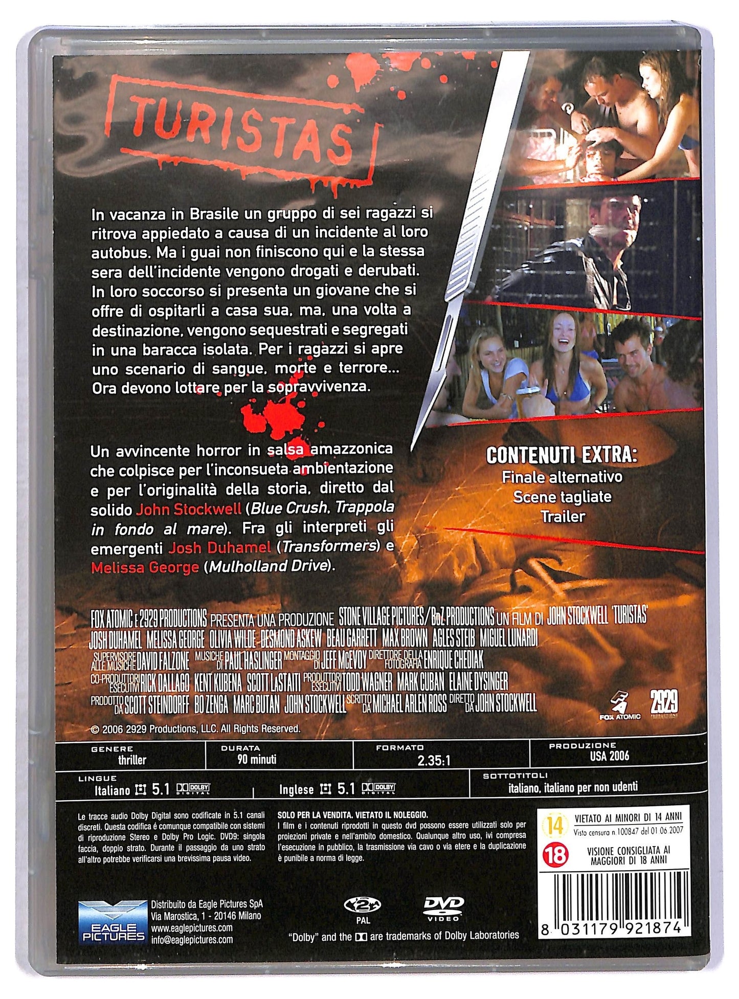 EBOND Turistas DVD D799815