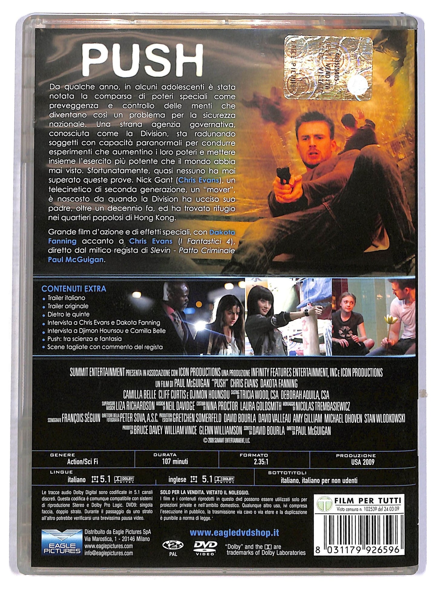 EBOND push DVD D799836