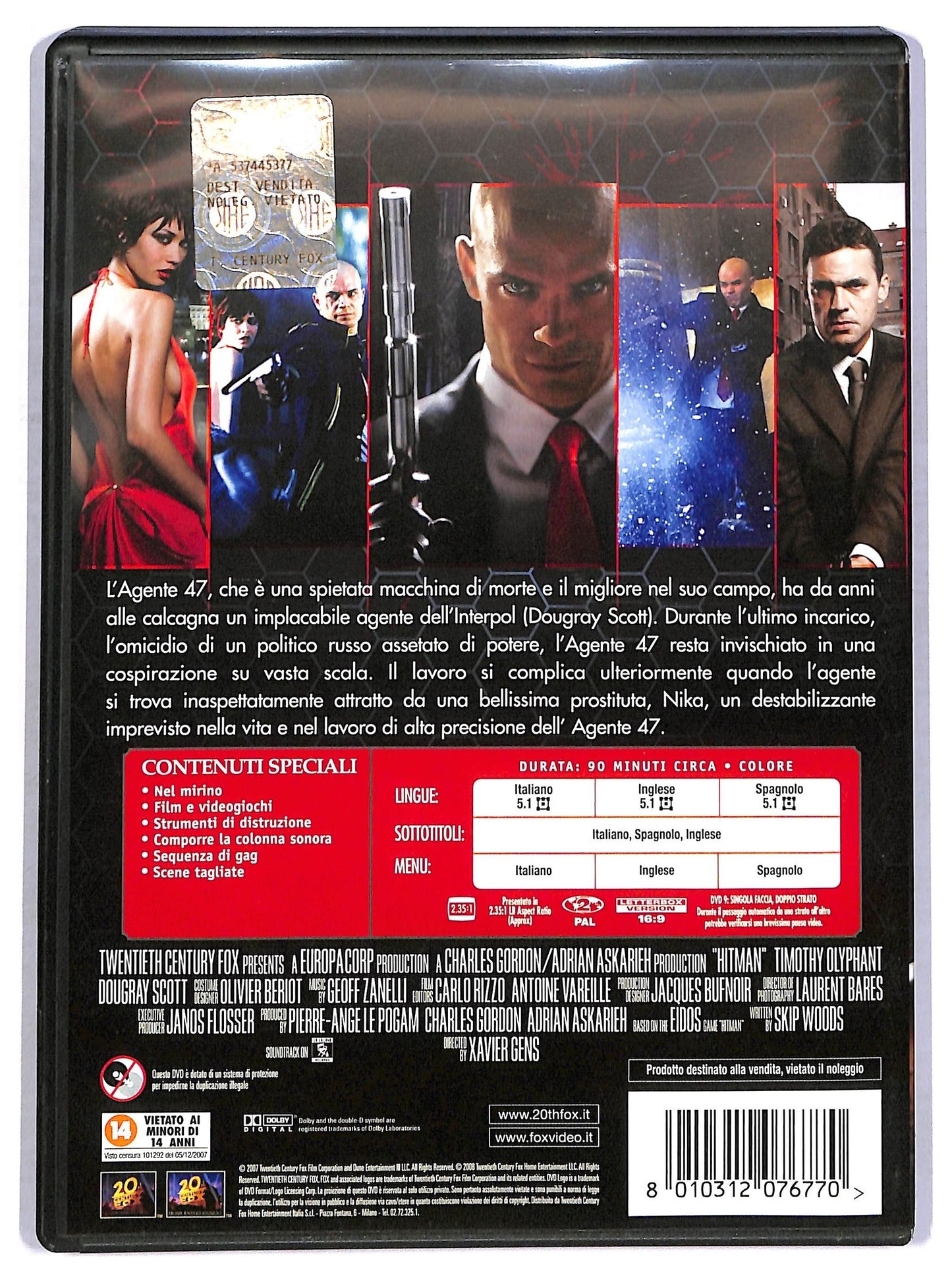 EBOND Hitman - L'assassino DVD D799904