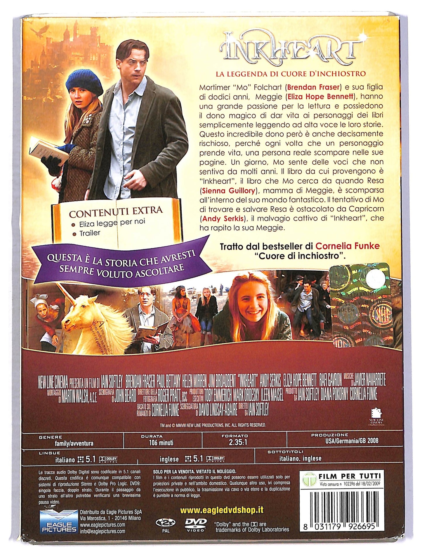 EBOND inkheart DIGIPACK DVD D799907