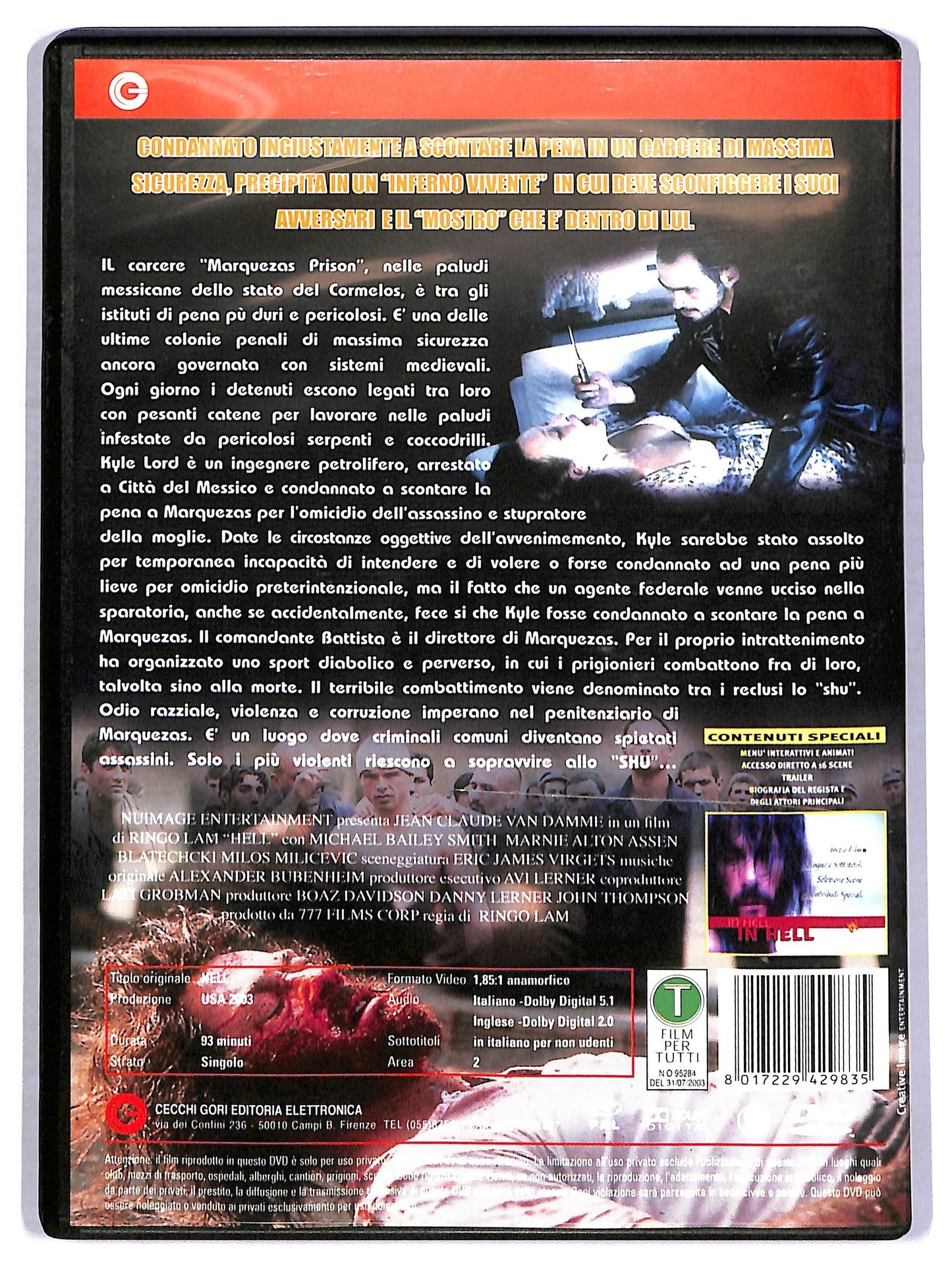 EBOND hell - esplode la furia DVD D799935