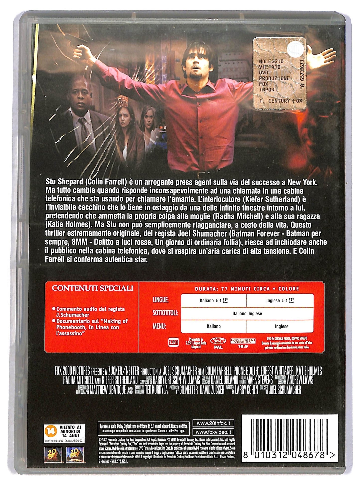 EBOND in linea con l'assassino DVD D800037