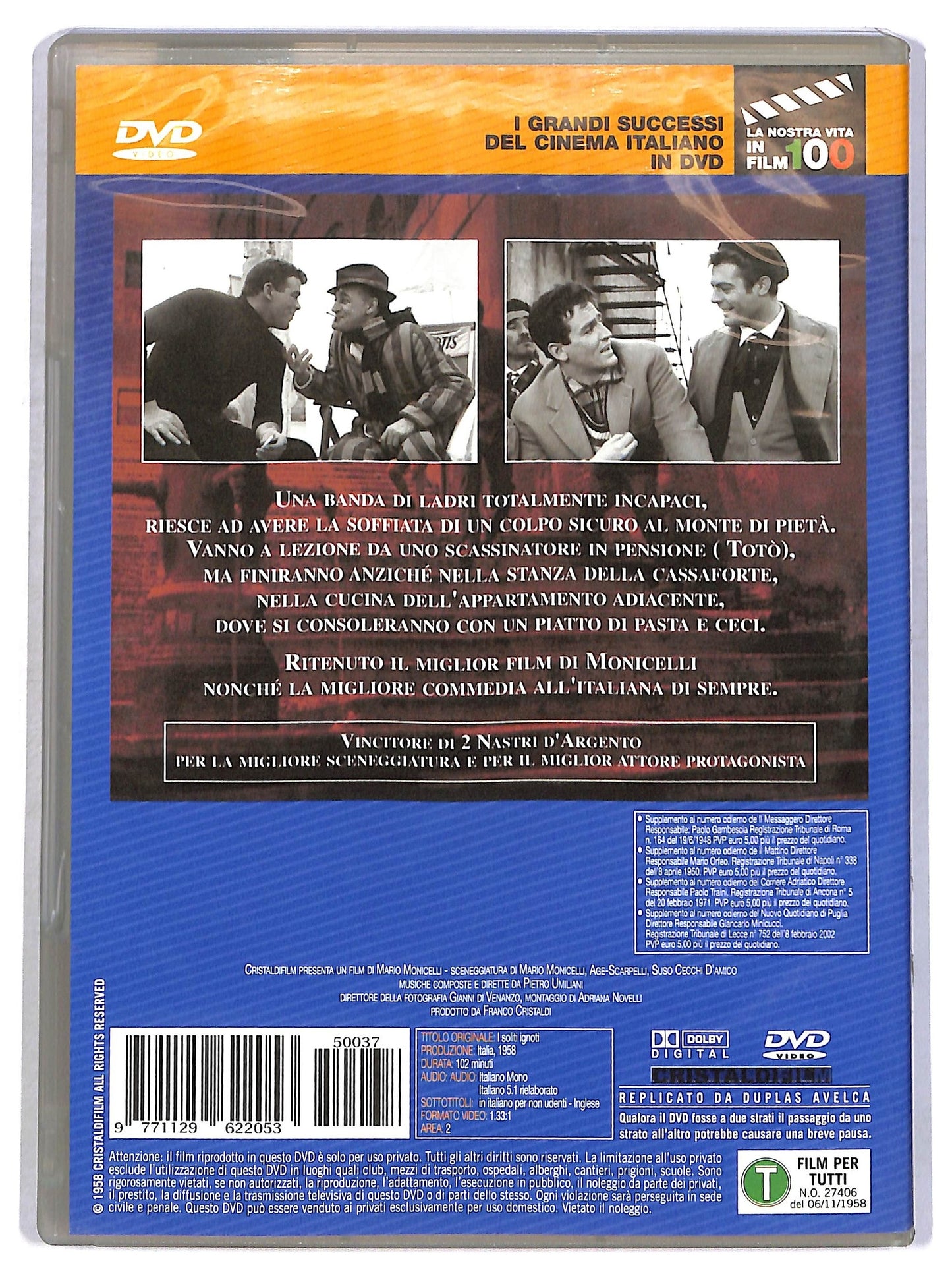 EBOND I Soliti Ignoti DVD Editoriale D800122