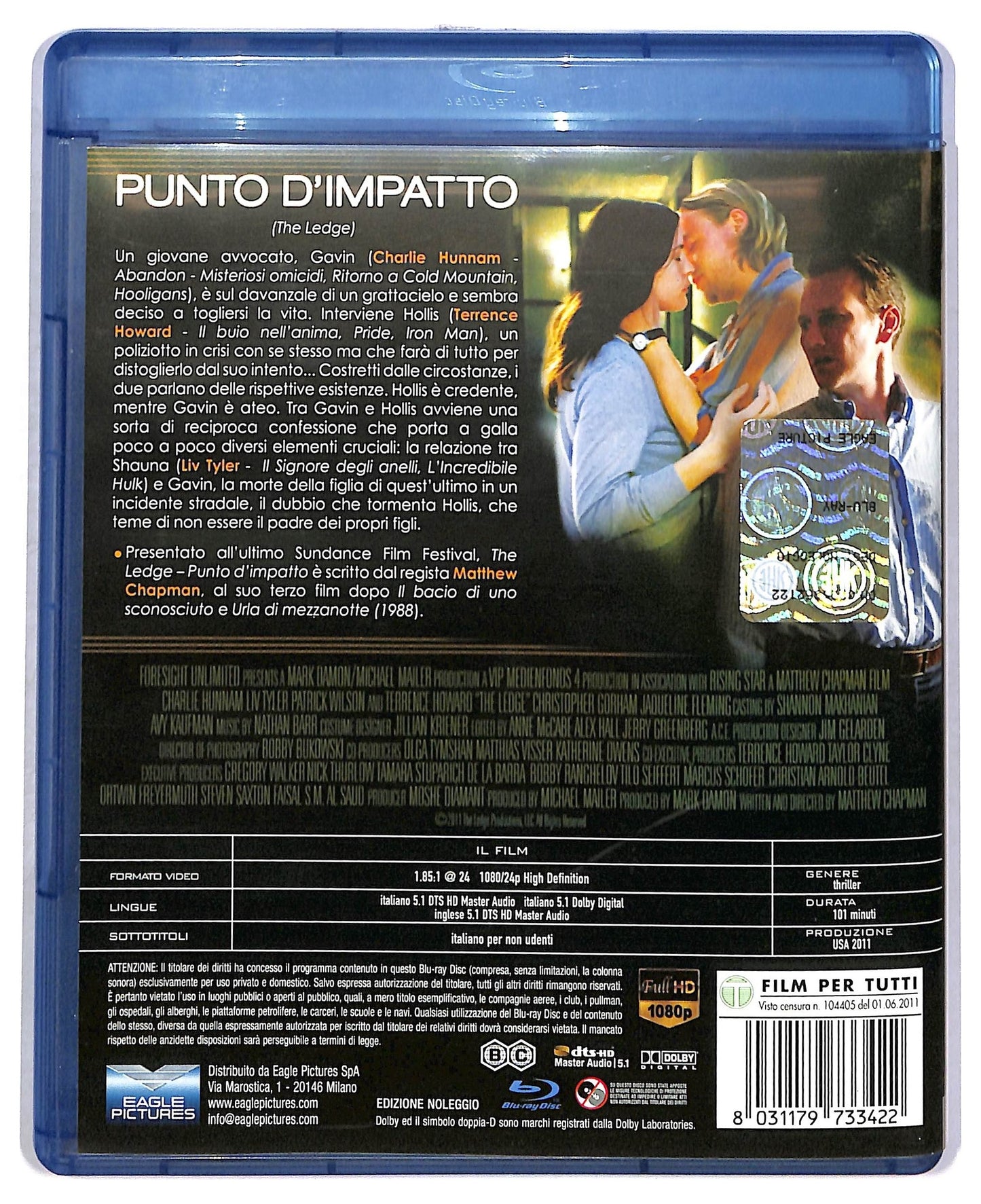 EBOND Punto d'impatto (film 2011) Noleggio BLURAY D800150