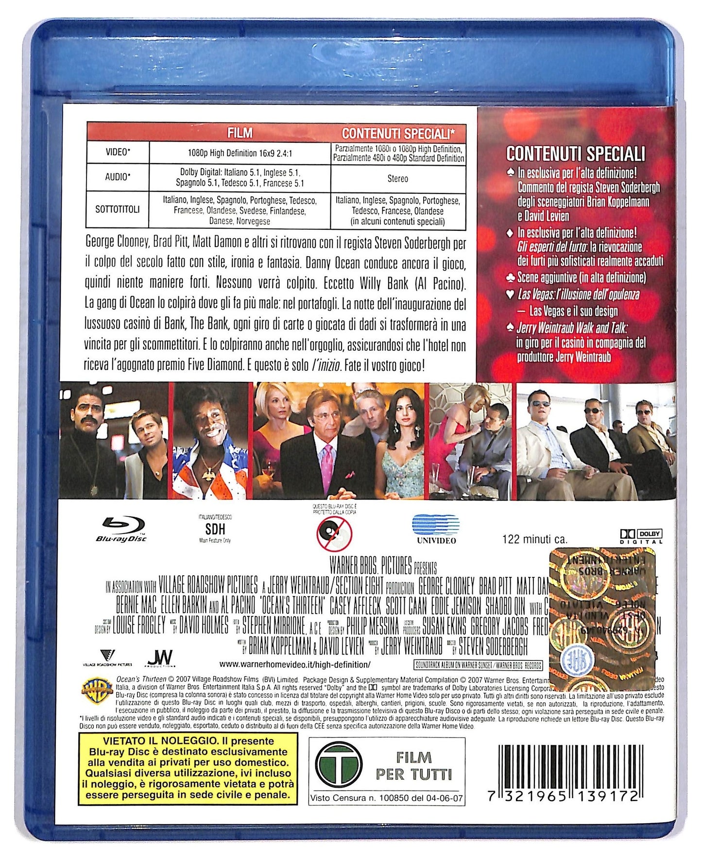 EBOND Ocean'S Thirteen BLURAY D800158