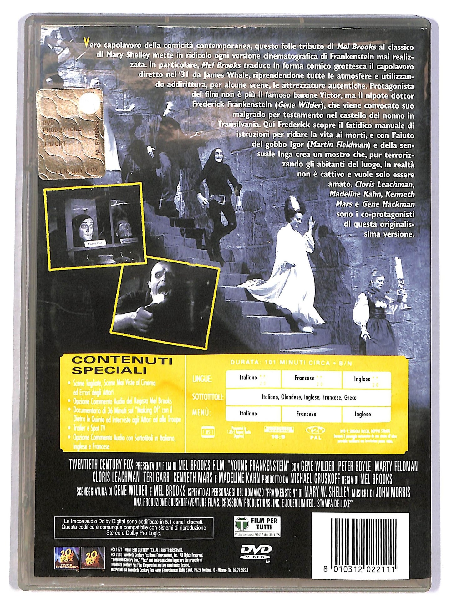 EBOND Frankenstein Junior DVD D800248