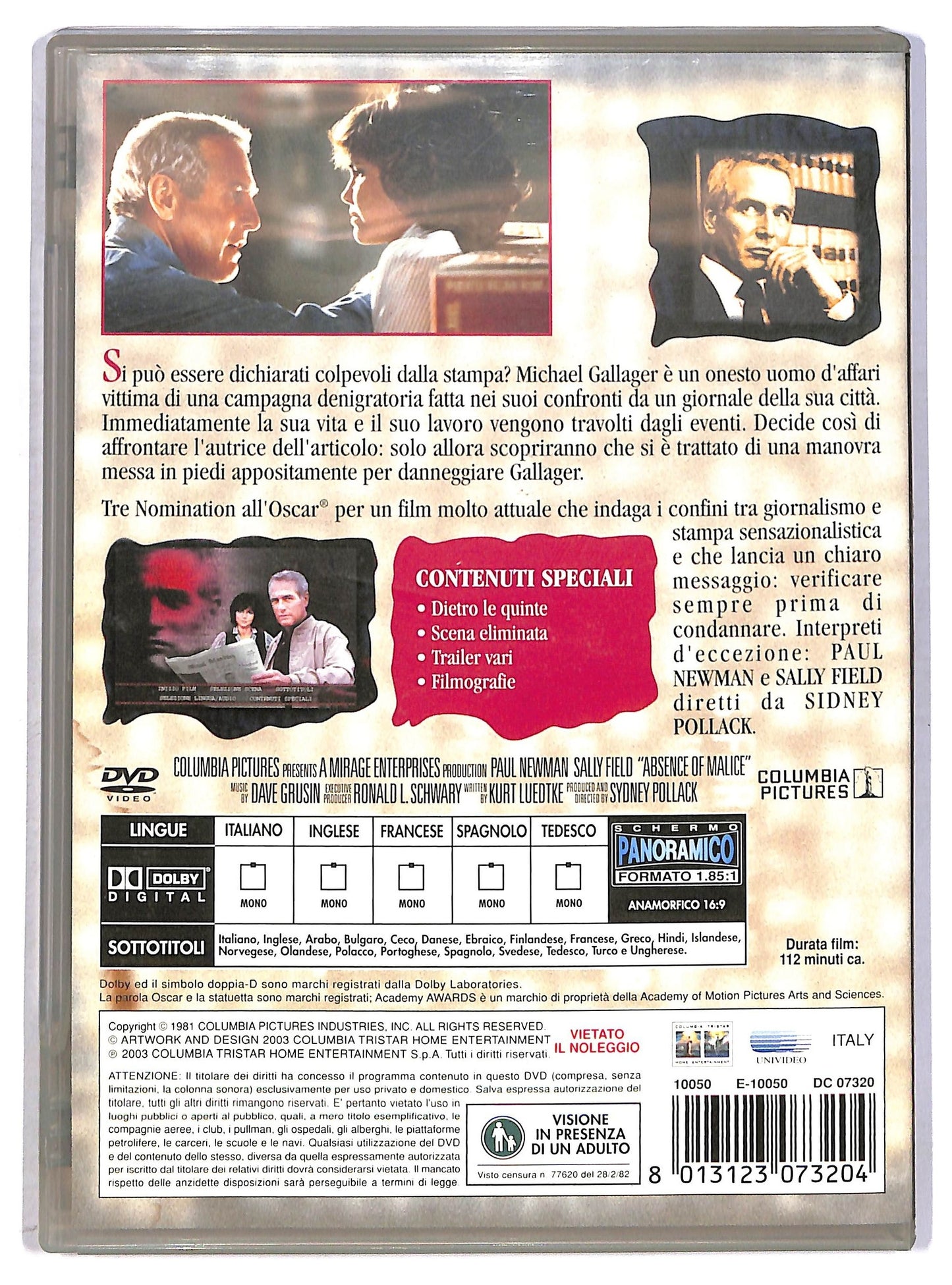 EBOND Diritto Di Cronaca DVD D800253