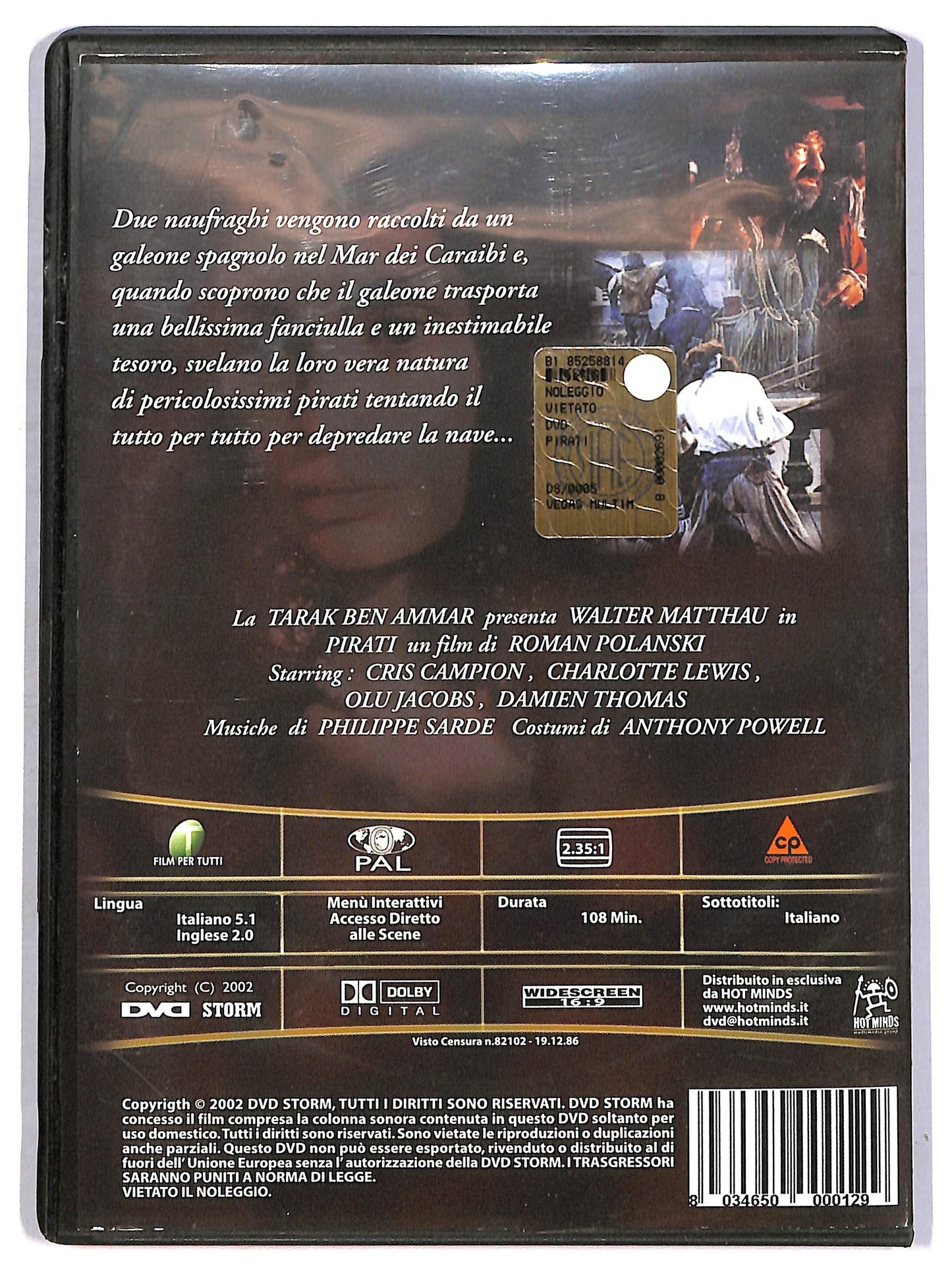 EBOND Pirati DVD D800254