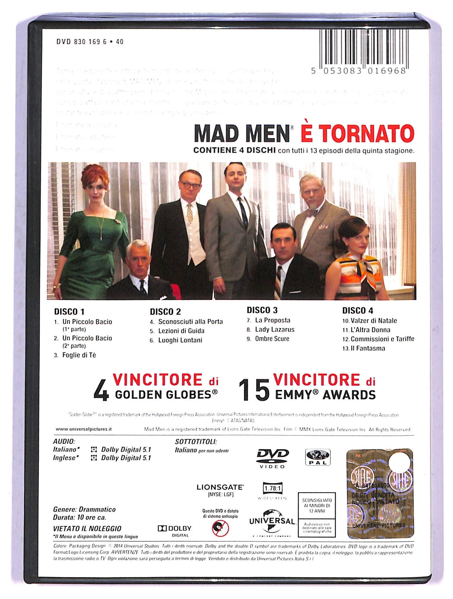 EBOND Mad Men Stagione 5 (4 DVD) D800308