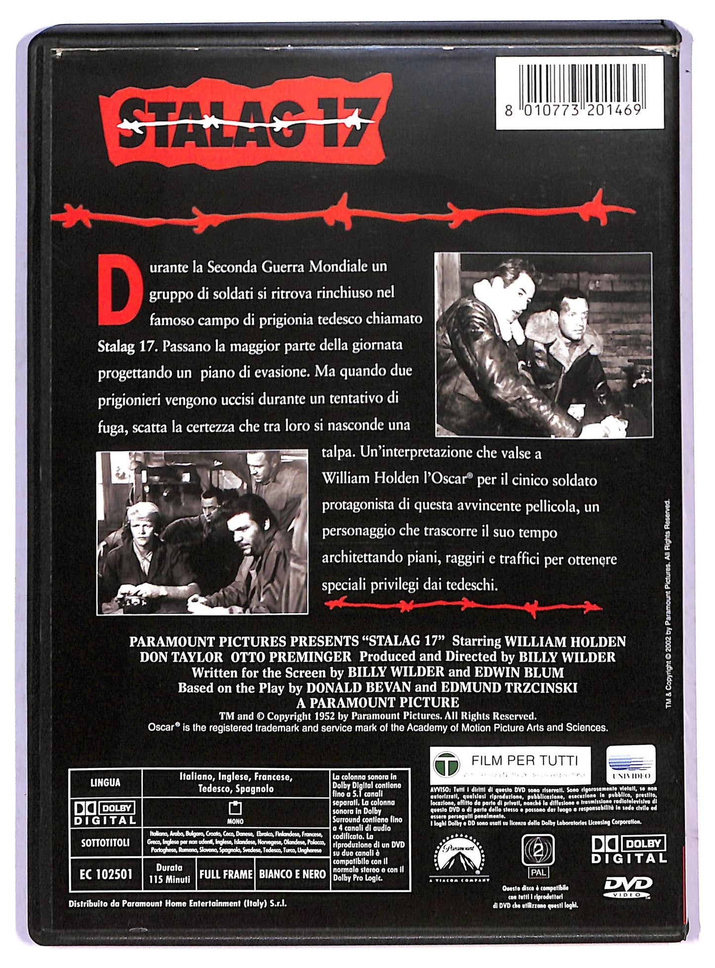 EBOND stalag 17 DVD D800352