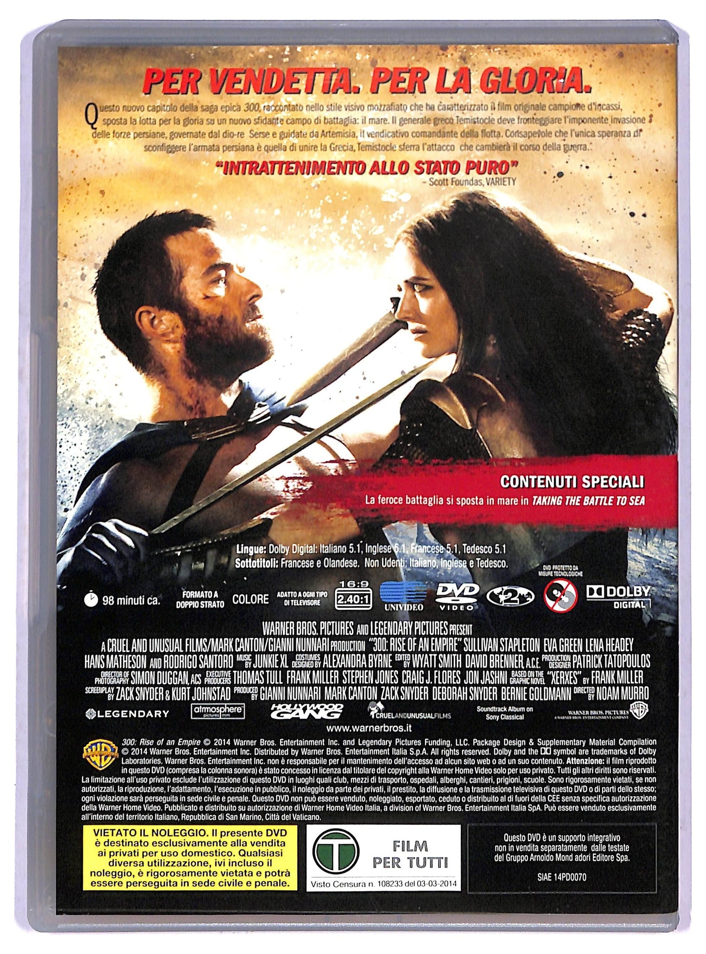EBOND 300 - L'alba di un impero EDITORIALE DVD D800403