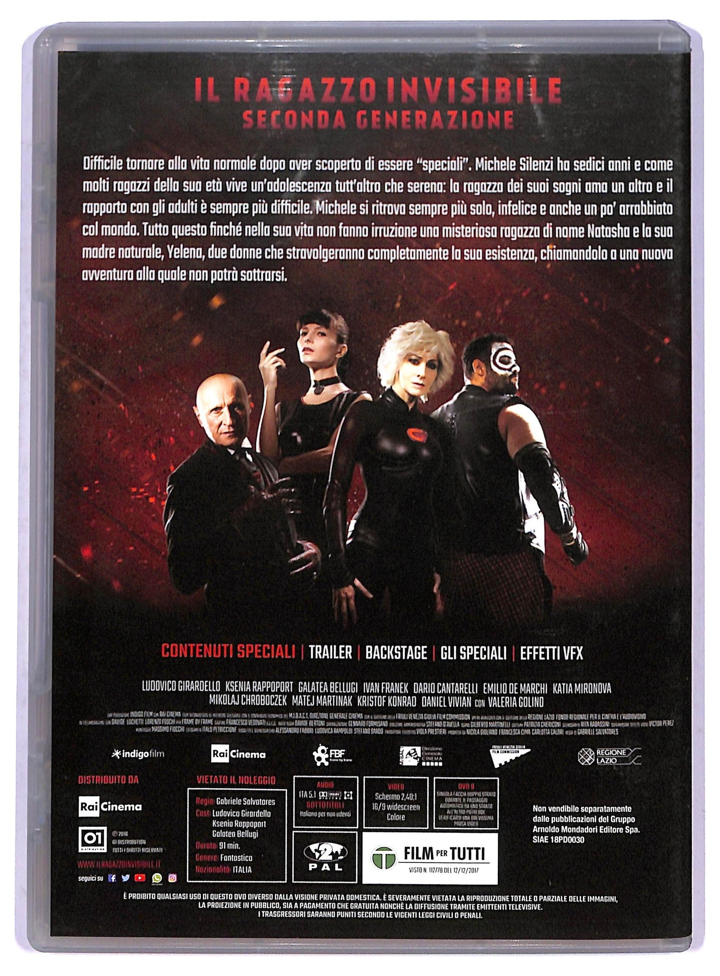 EBOND Il ragazzo invisibile - Seconda generazione DVD D800408