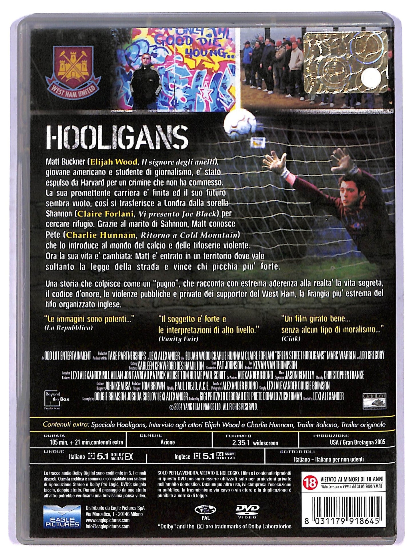 EBOND Hooligans DVD D800451