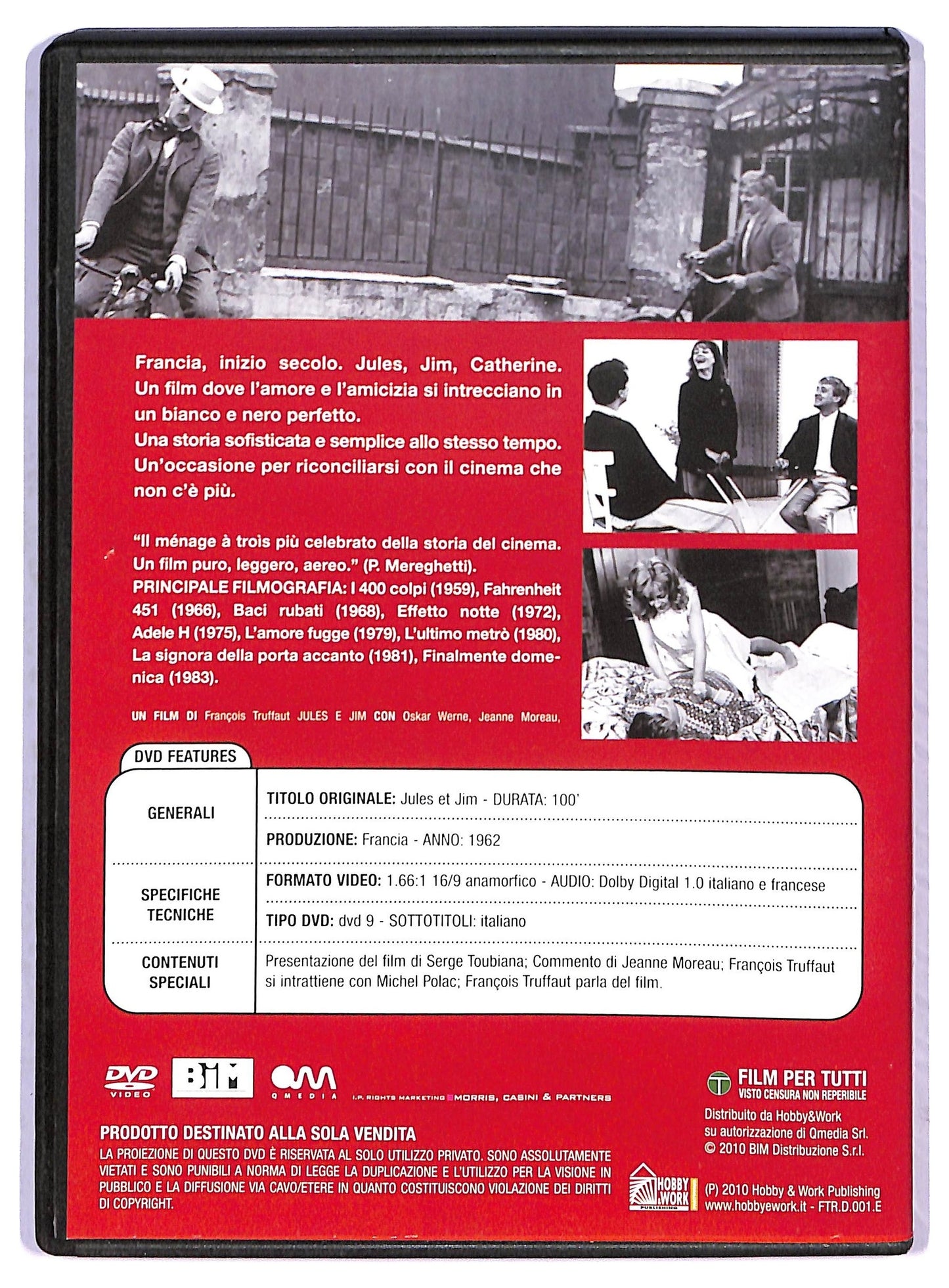 EBOND Jules e Jim EDITORIALE DVD D800515