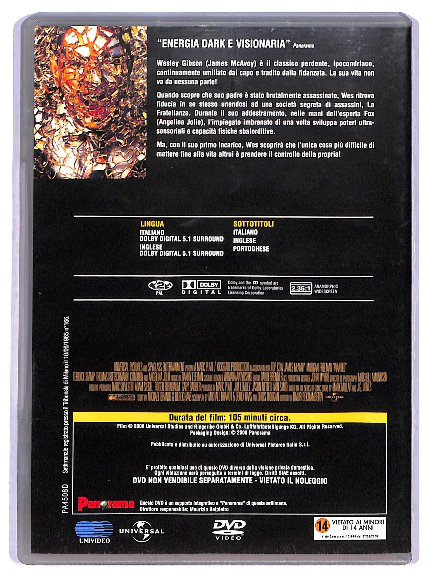 EBOND Wanted EDITORIALE DVD D800520