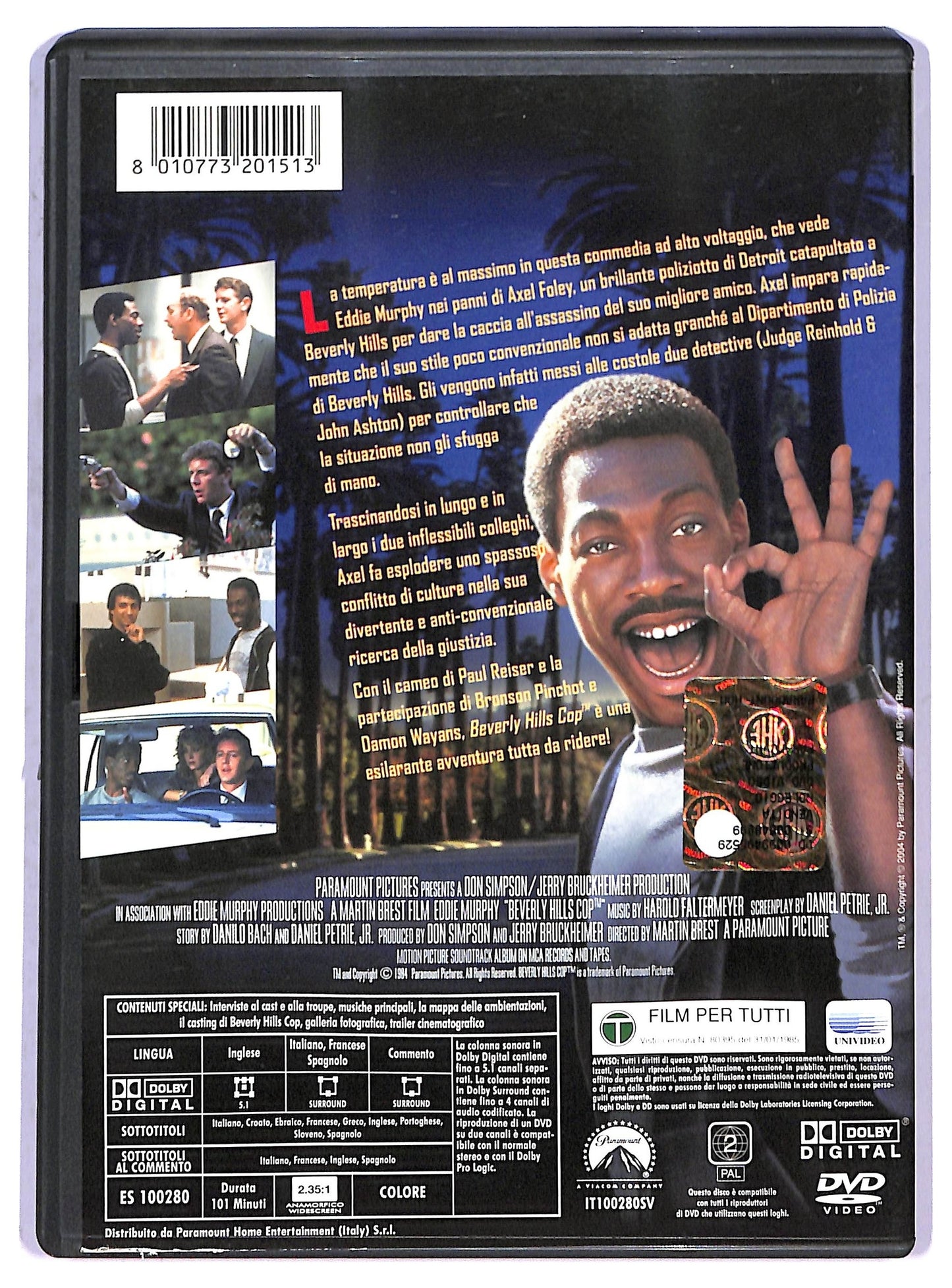 EBOND beverly hills cop DVD D800542