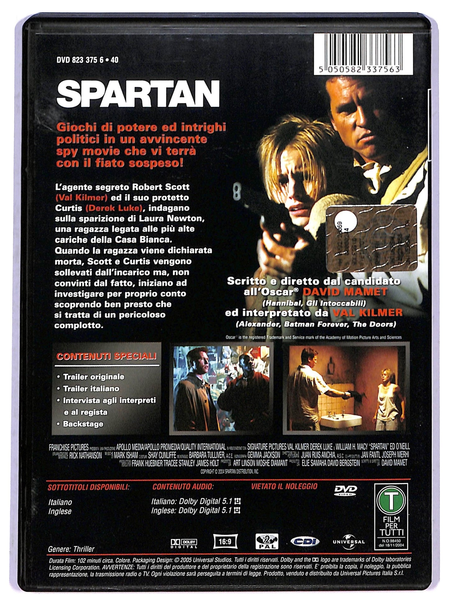 EBOND Spartan DVD D800548