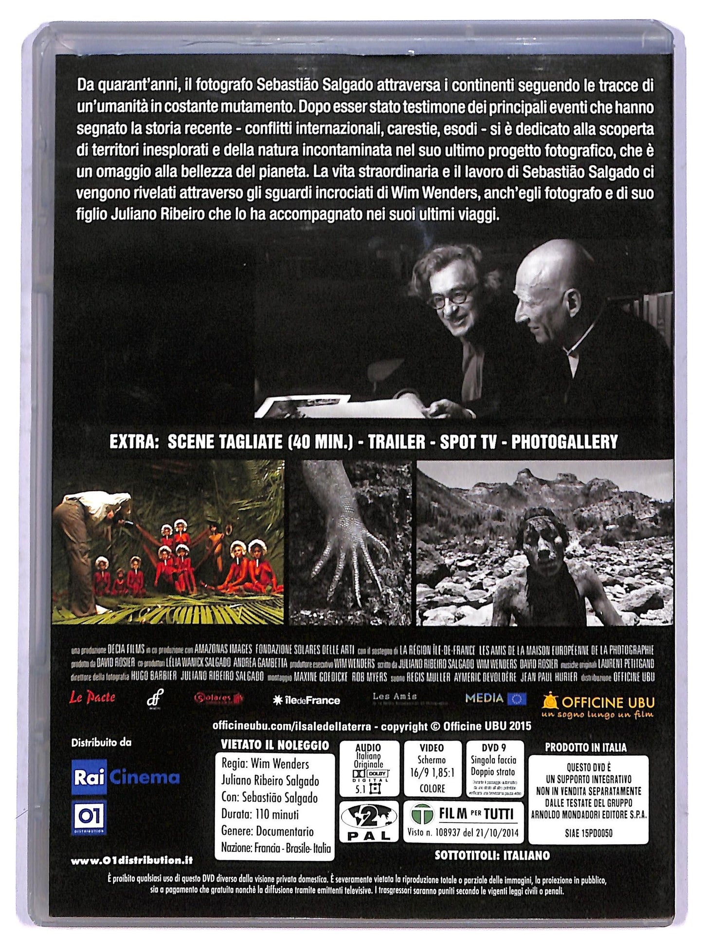 EBOND Il sale della Terra EDITORIALE DVD D800613