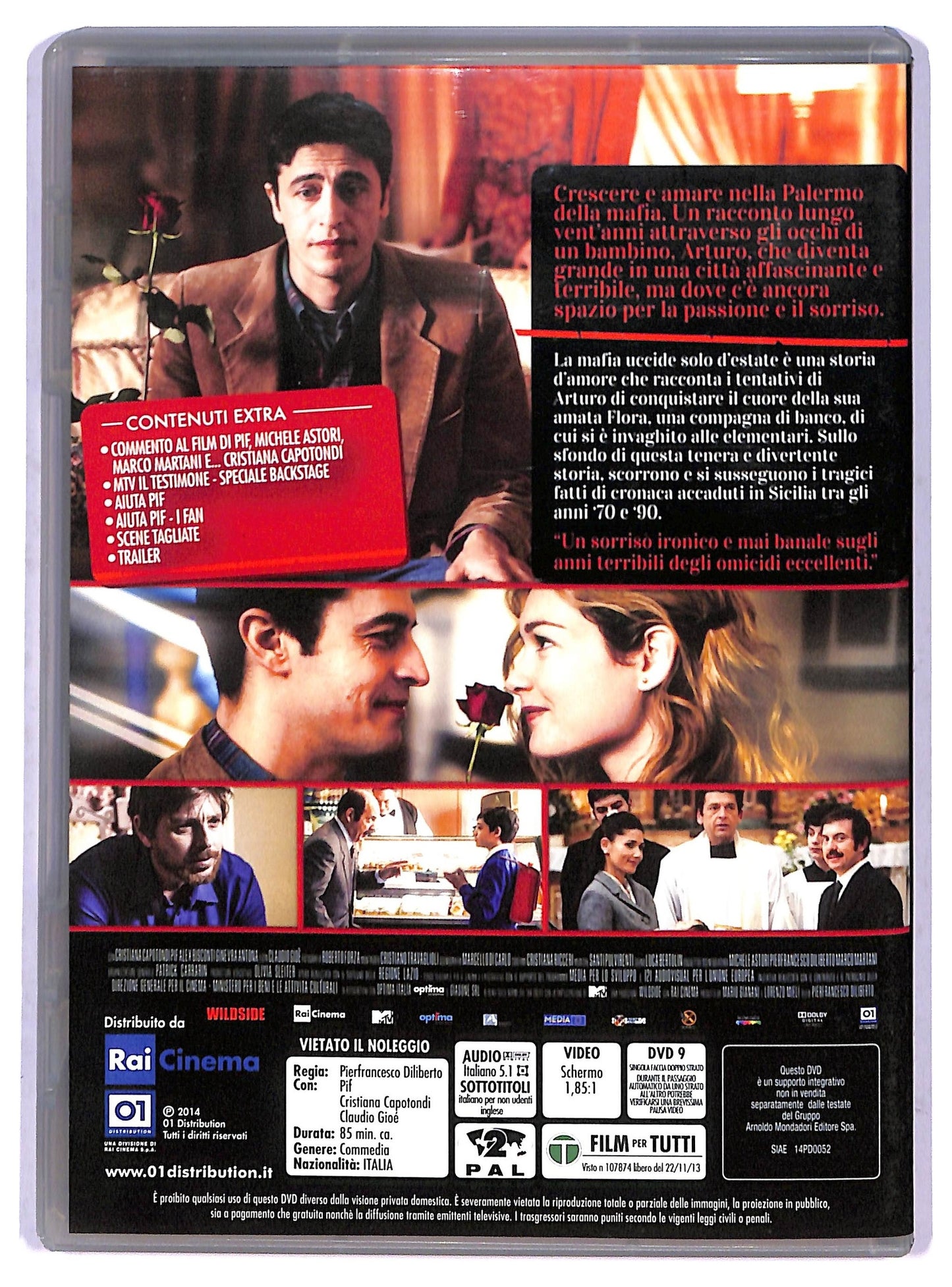 EBOND La mafia uccide solo d'estate EDITORIALE DVD D800620