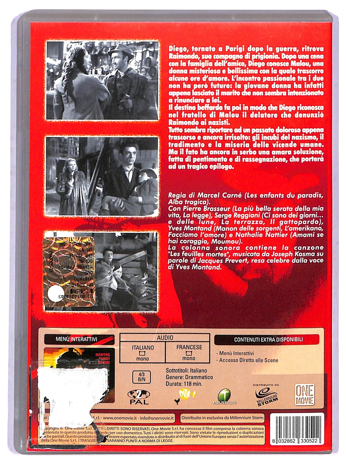 EBOND Mentre Parigi Dorme DVD D800651