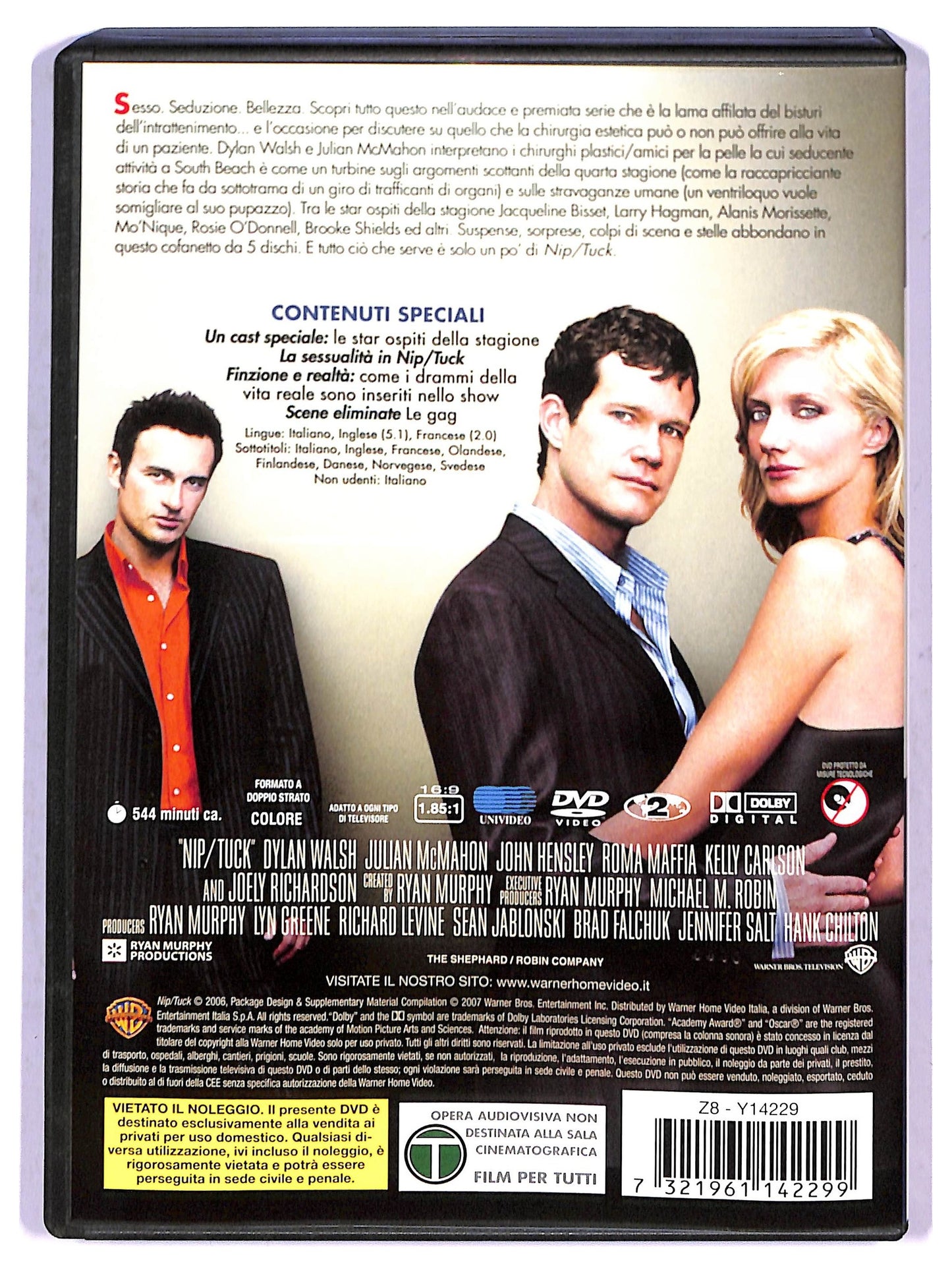 EBOND Nip/Tuck - La quarta stagione completa (5 dischi) DVD D800726