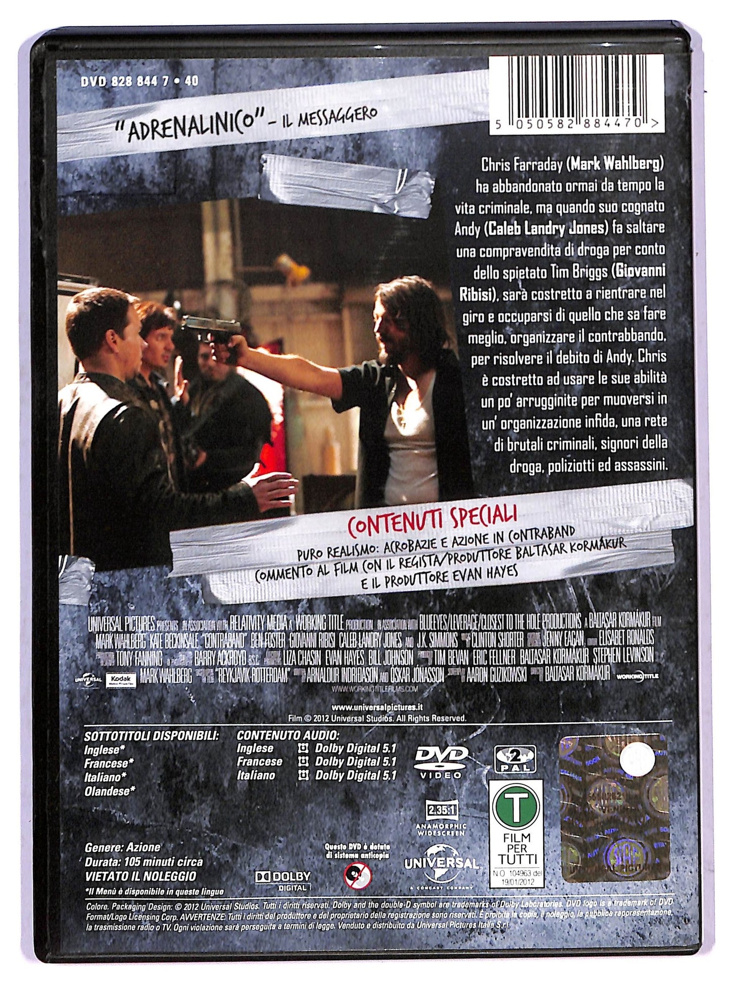EBOND Contraband DVD D800753
