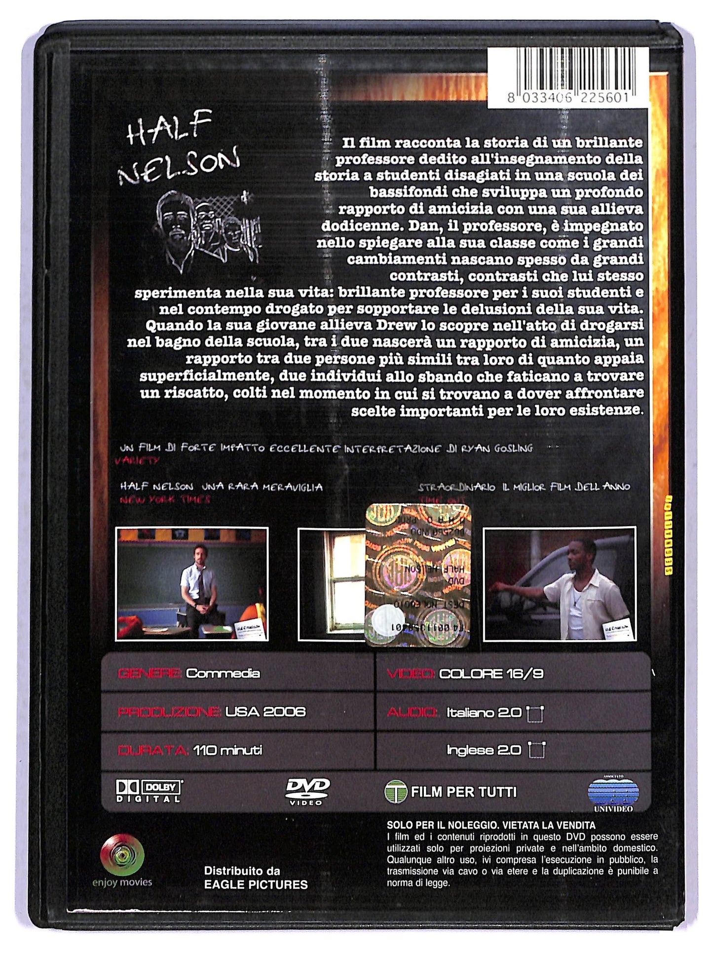 EBOND Half Nelson DVD D800810