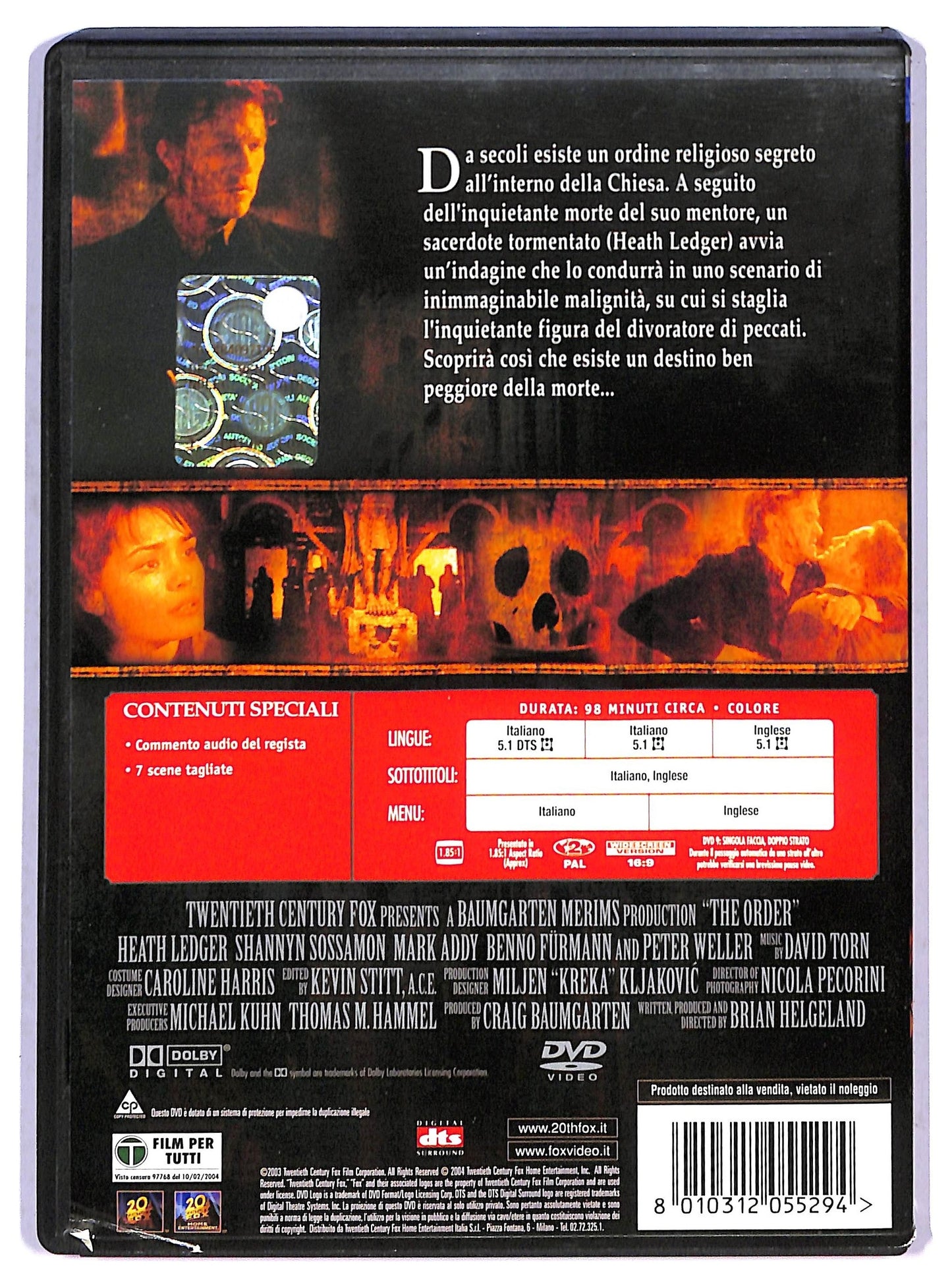 EBOND La setta dei dannati DVD D800826
