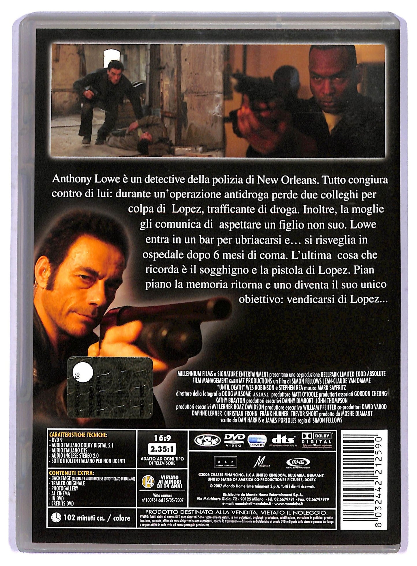 EBOND until death DVD D800827