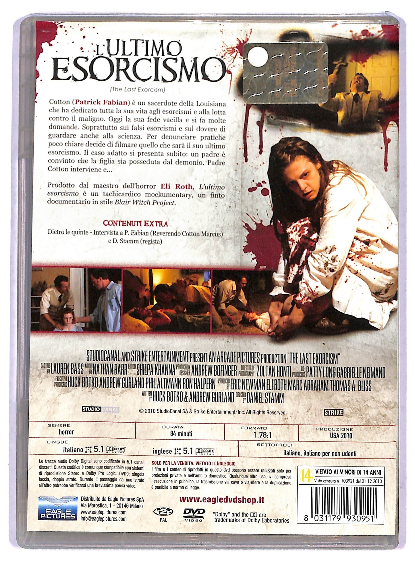 EBOND L’ultimo Esorcismo DVD D800850