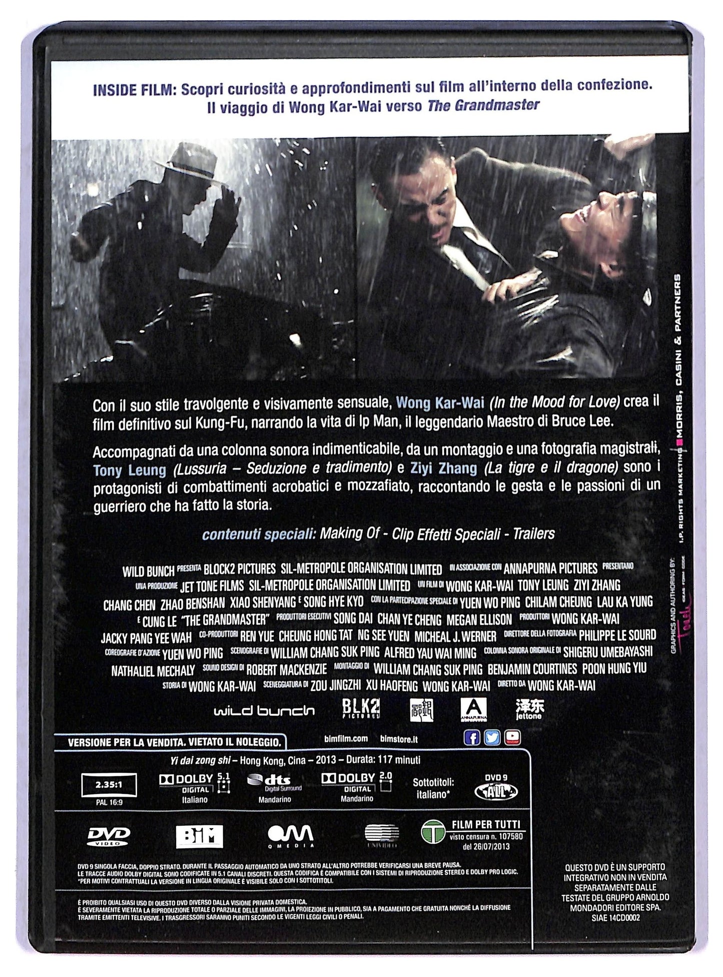 EBOND the grandmaster EDITORIALE DVD D800913