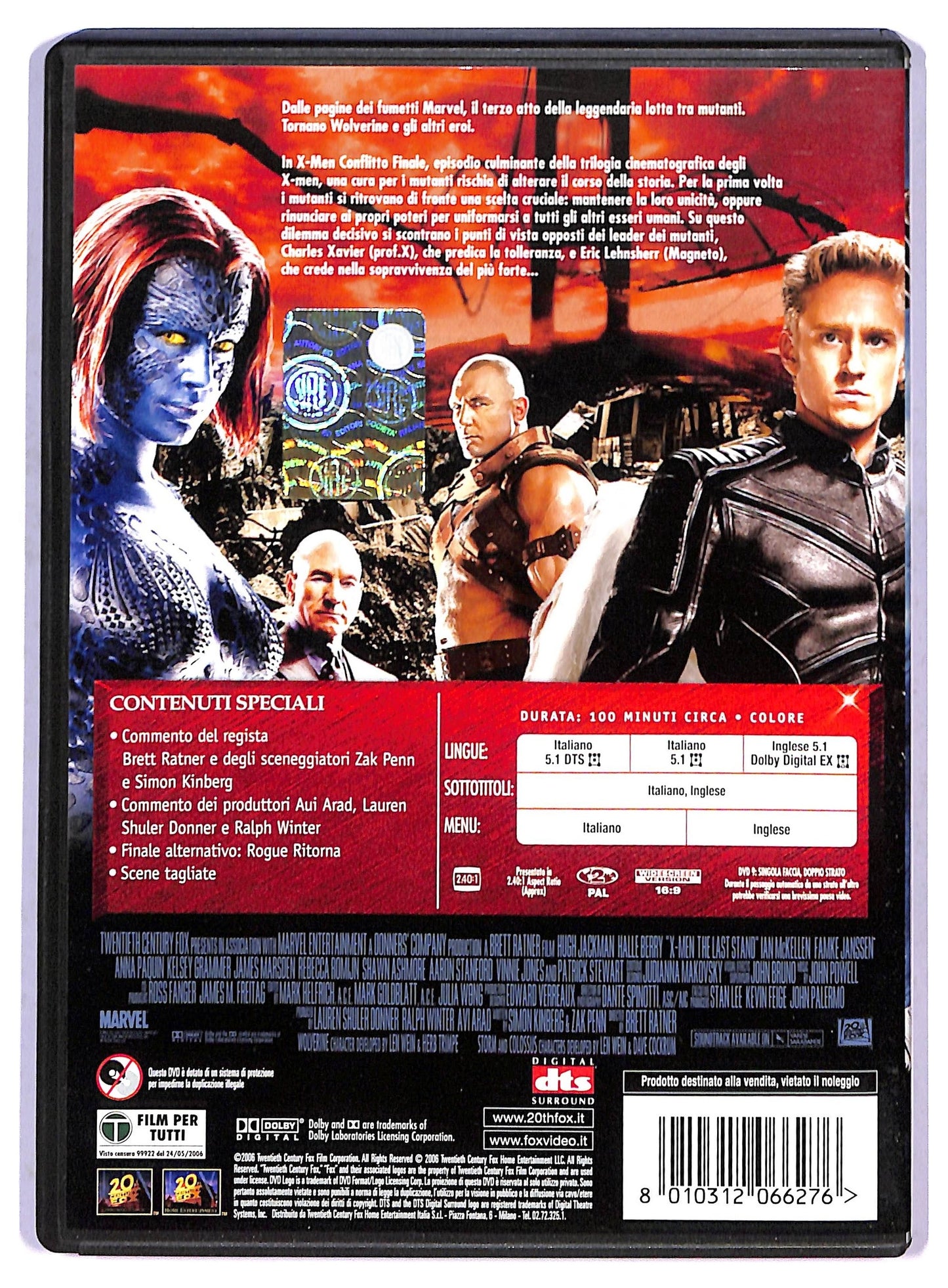 EBOND x Men Conflitto Finale DVD D800920