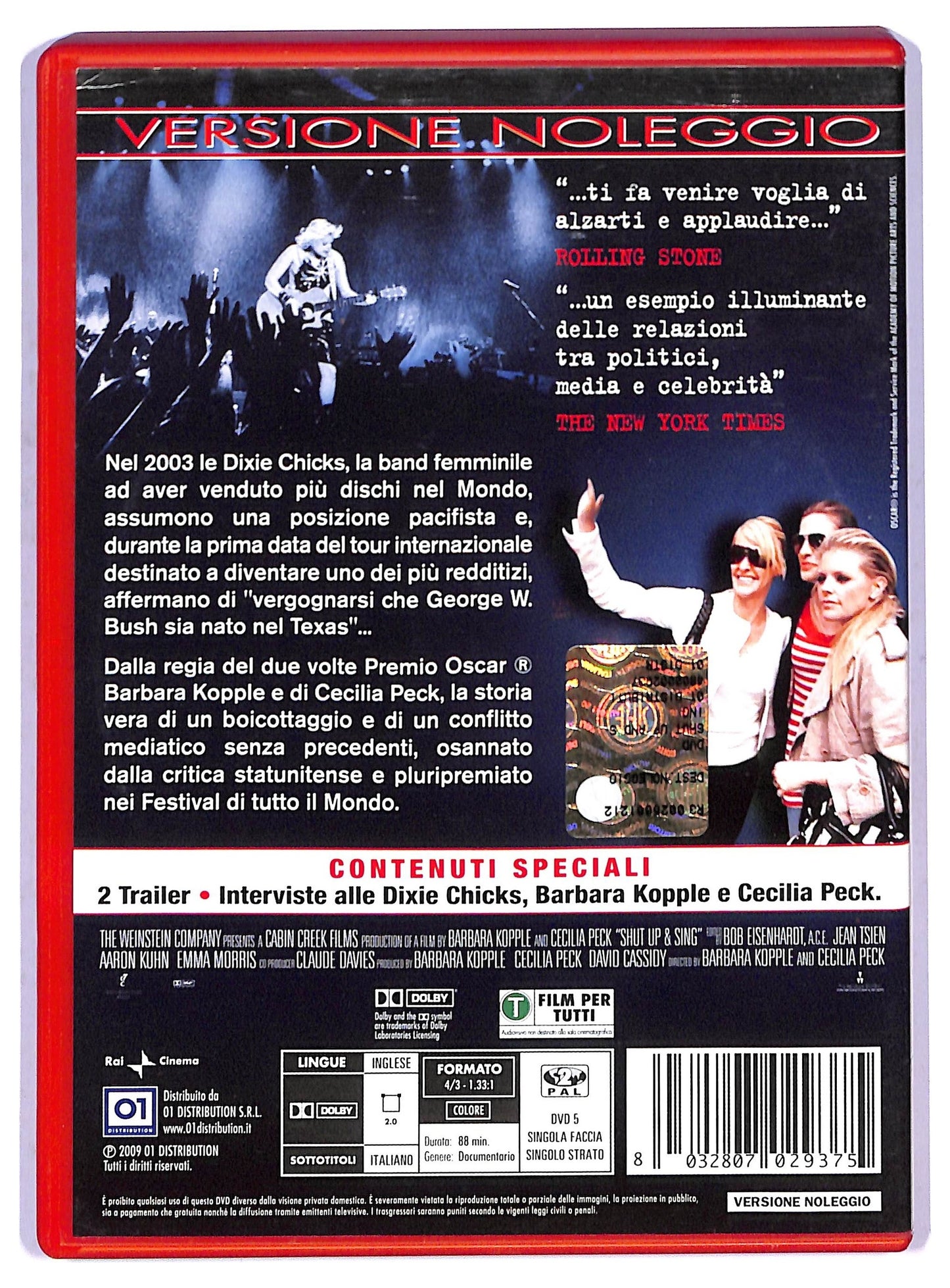 EBOND Shut up & sing DVD D801020