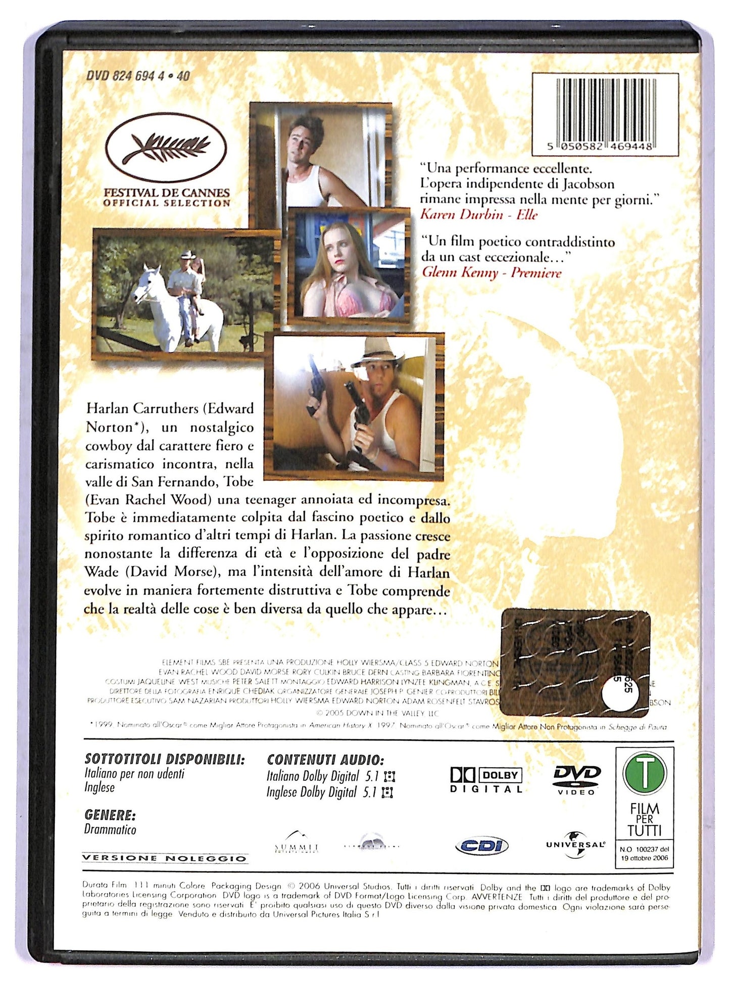EBOND Down In The Valley Con Edward Norton DVD D801037