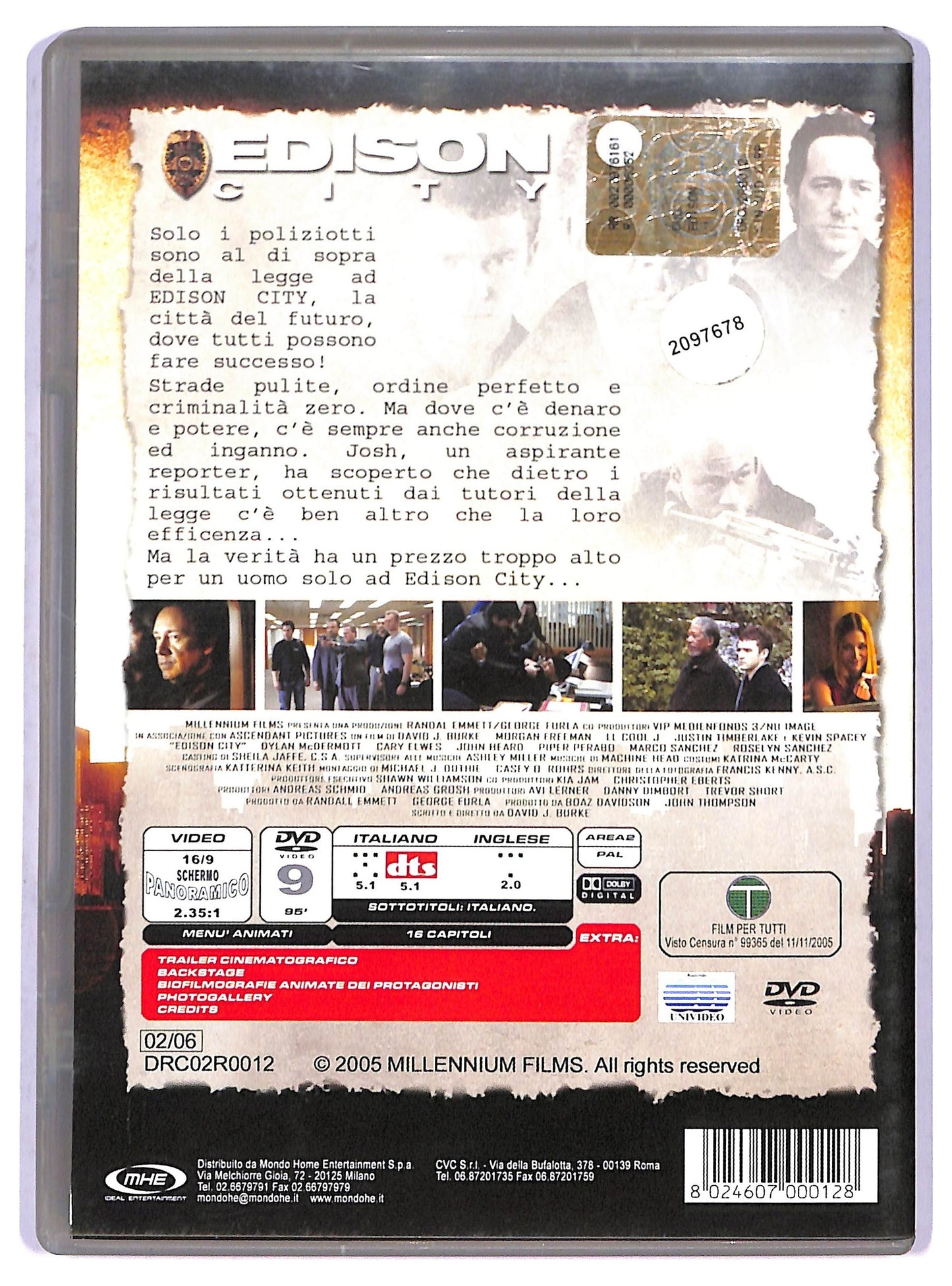 EBOND Edison City NOLEGGIO DVD D801052