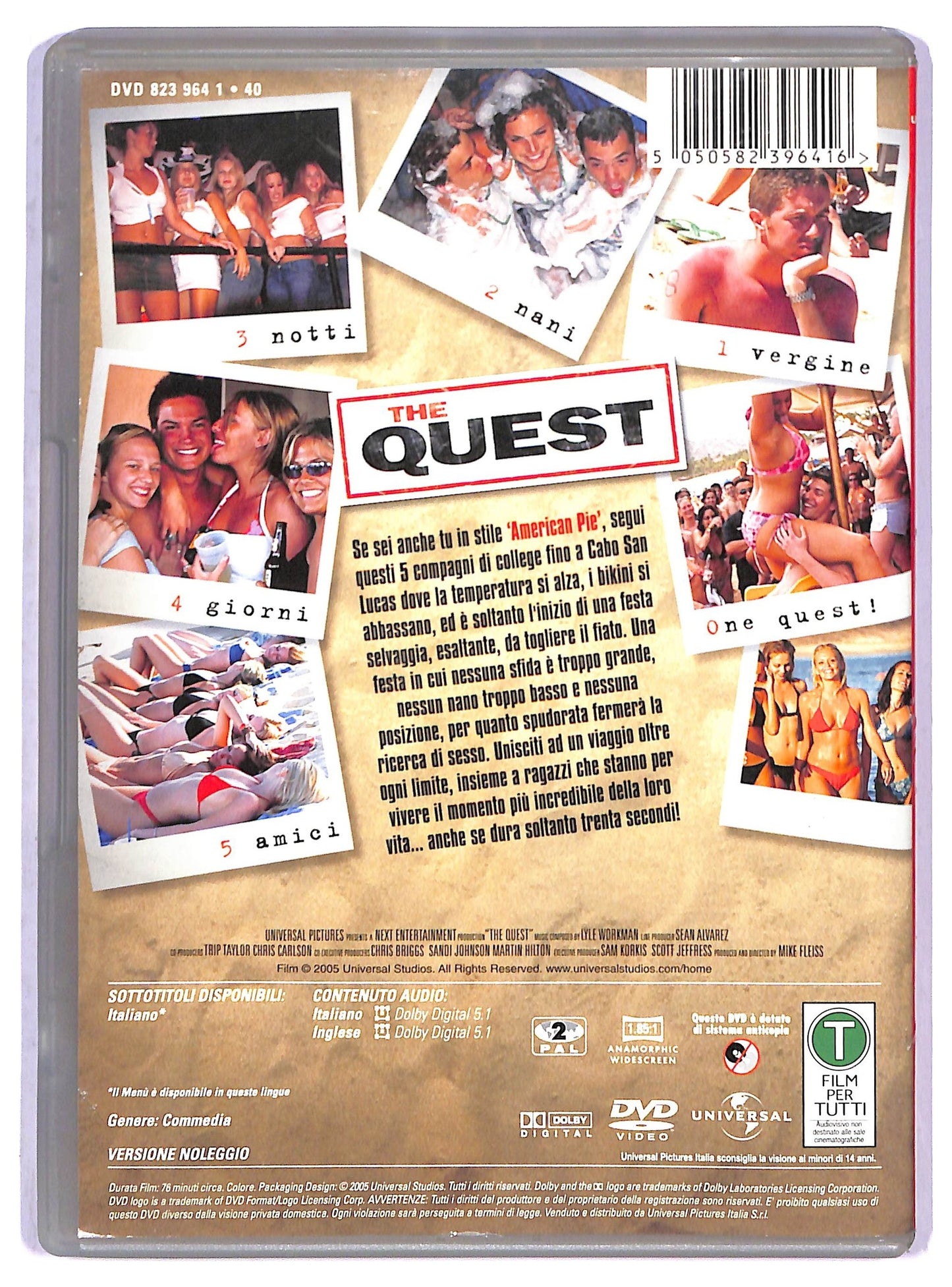 EBOND The quest NOLEGGIO DVD D801060