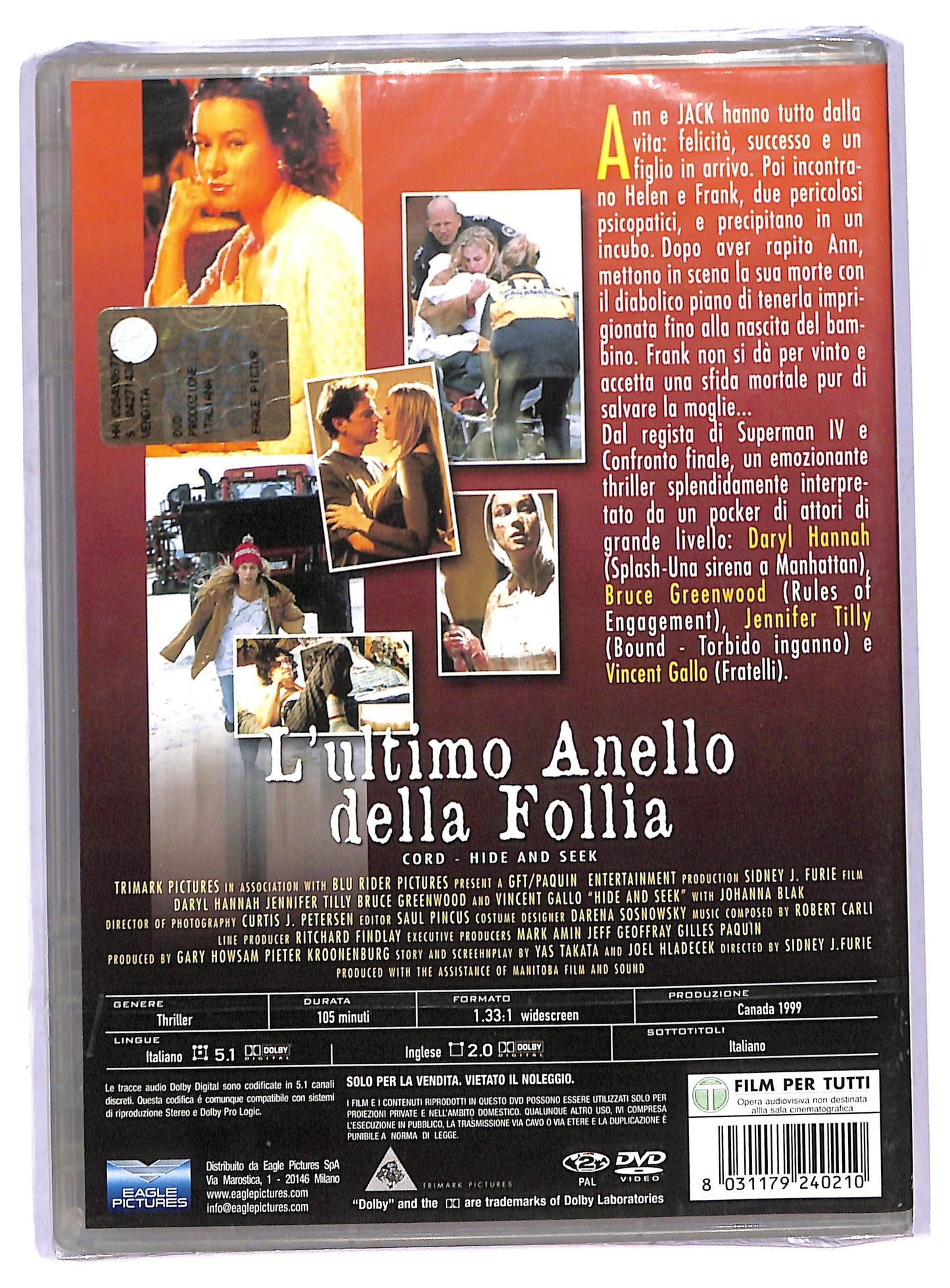 EBOND l'ultimo anello della follia DVD D801130