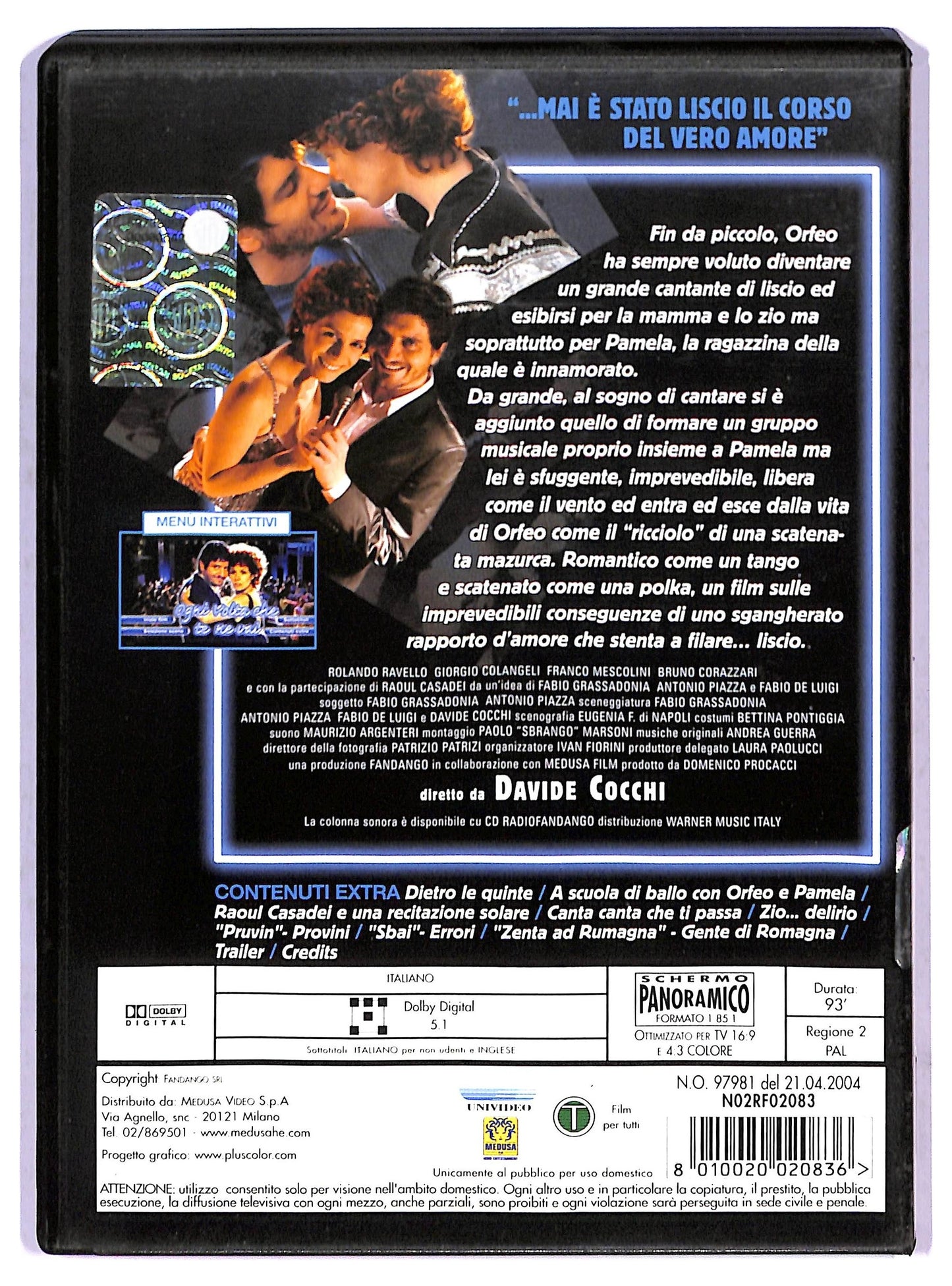 EBOND Ogni volta che te ne vai DVD D801135