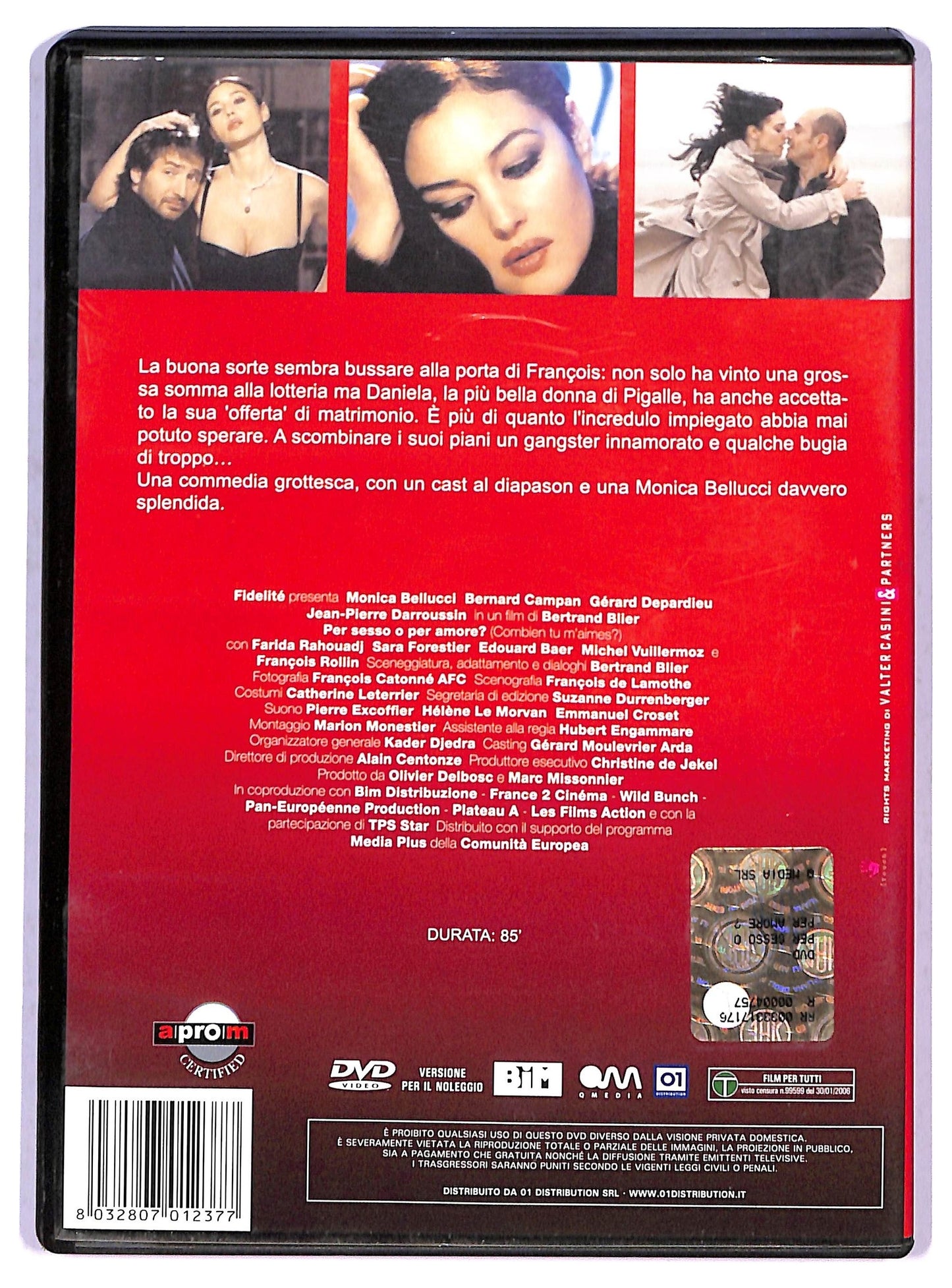EBOND Per sesso o per amore? DVD D801144
