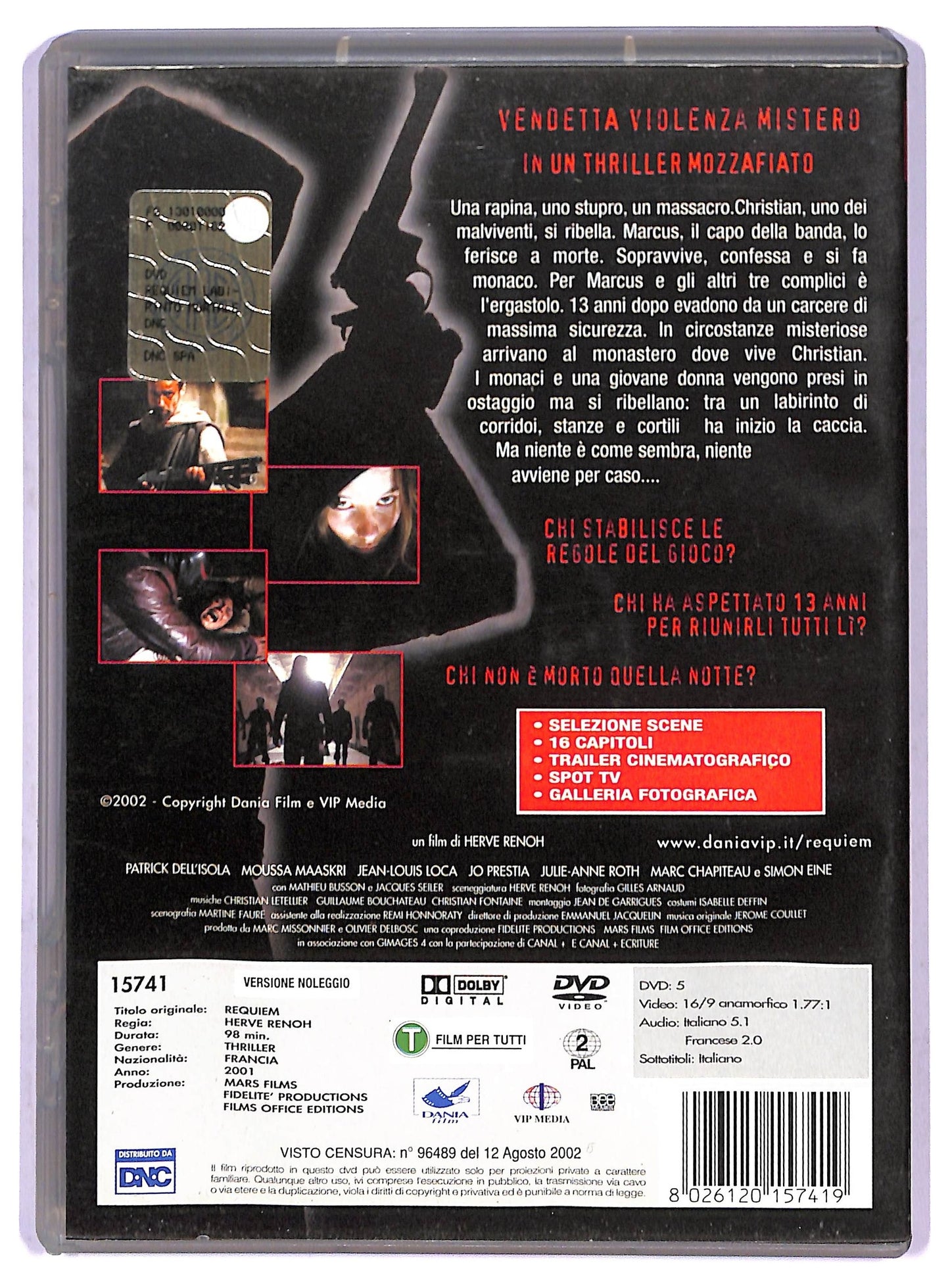 EBOND Requiem labirinto mortale NOLEGGIO DVD D801148