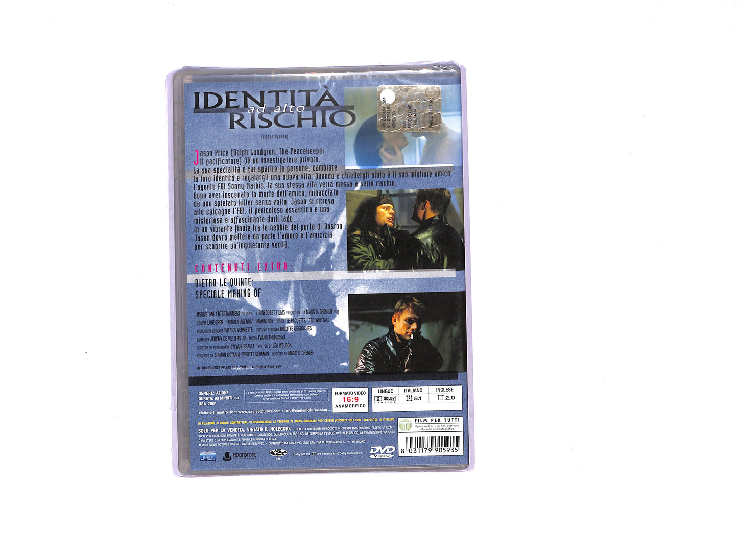 EBOND Identita ad alto rischio DVD D801209