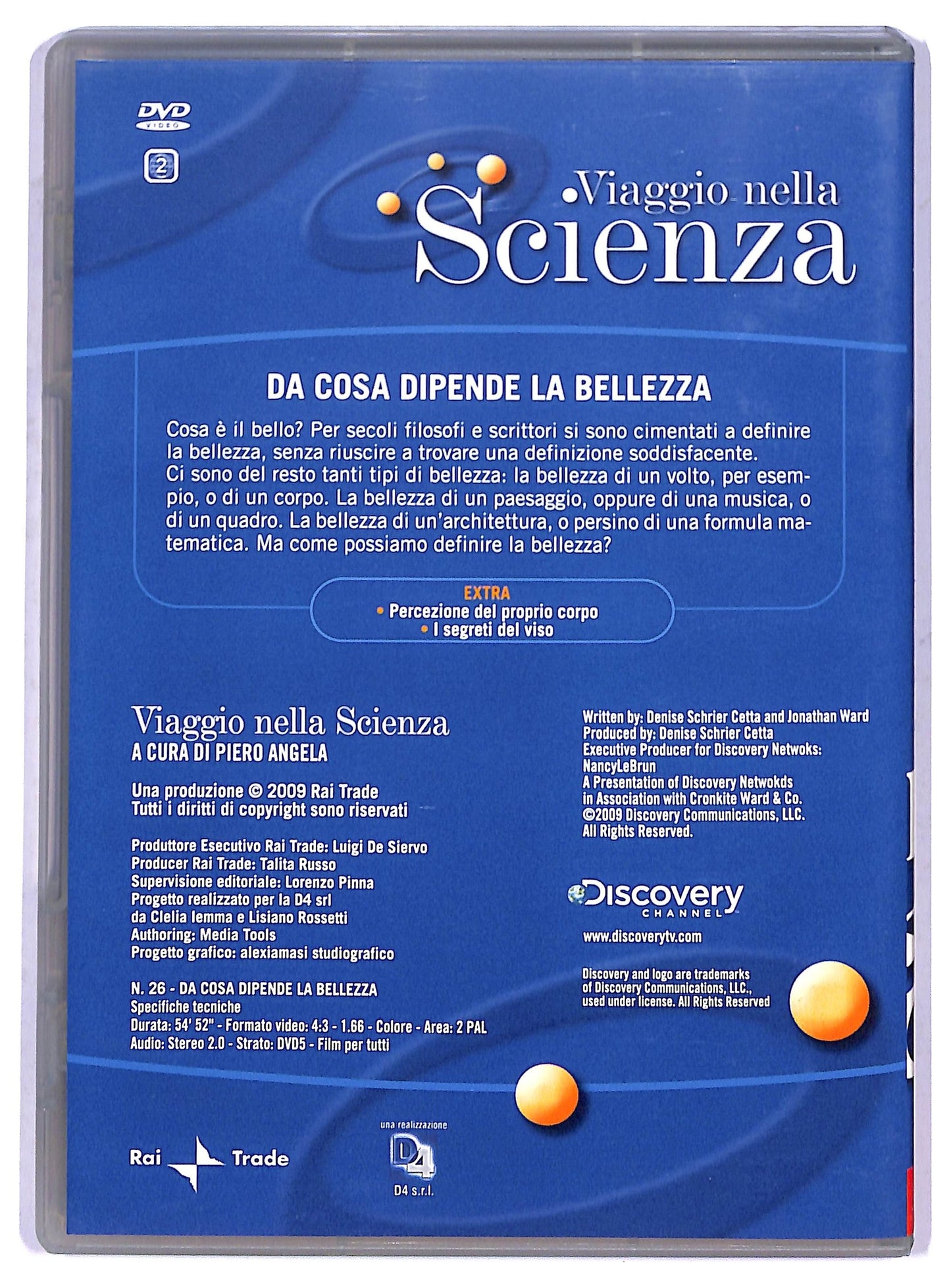 EBOND Viaggio nella scienza - da cosa dipende la bellezza EDITORIALE DVD D801260