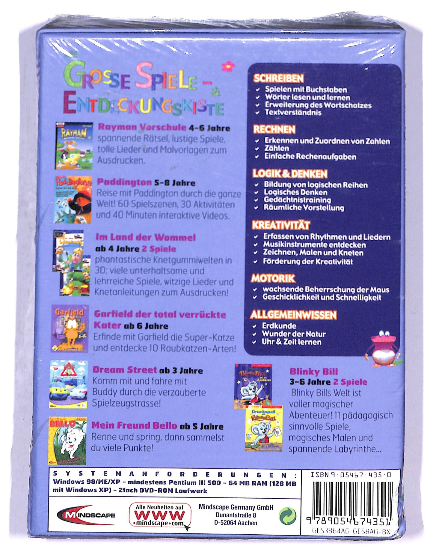 EBOND GROSSE SPIELE ENTDECKUNGSKISTE DVD D801307
